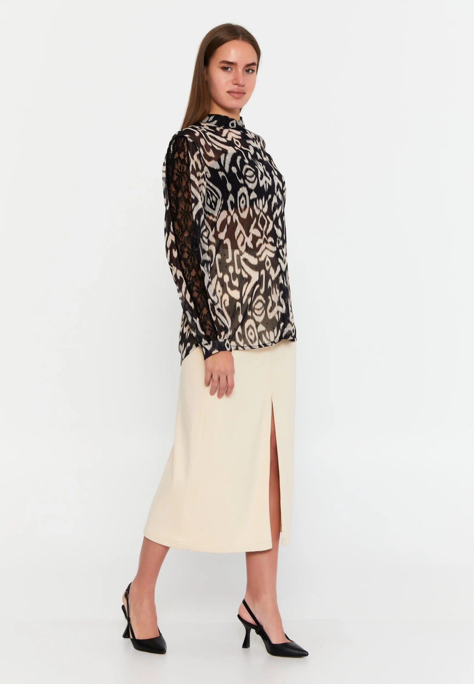 Long Sleeve Graphic Regular Shirt clf16200 - Image 4