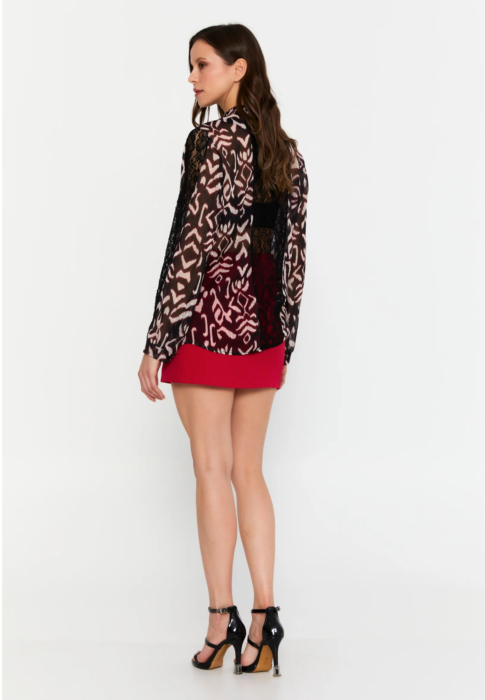 Long Sleeve Graphic Regular Shirt clf16200 - Image 7
