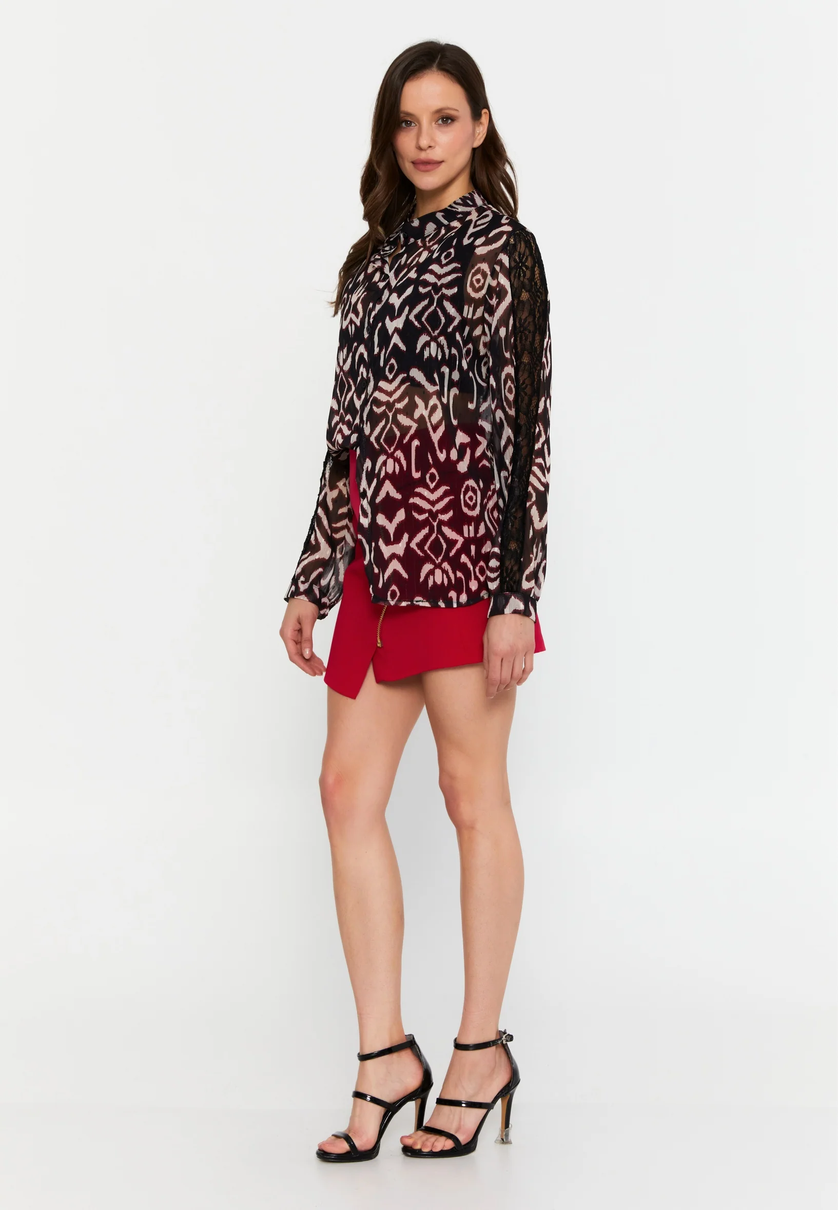 Long Sleeve Graphic Regular Shirt clf16200 - Image 8