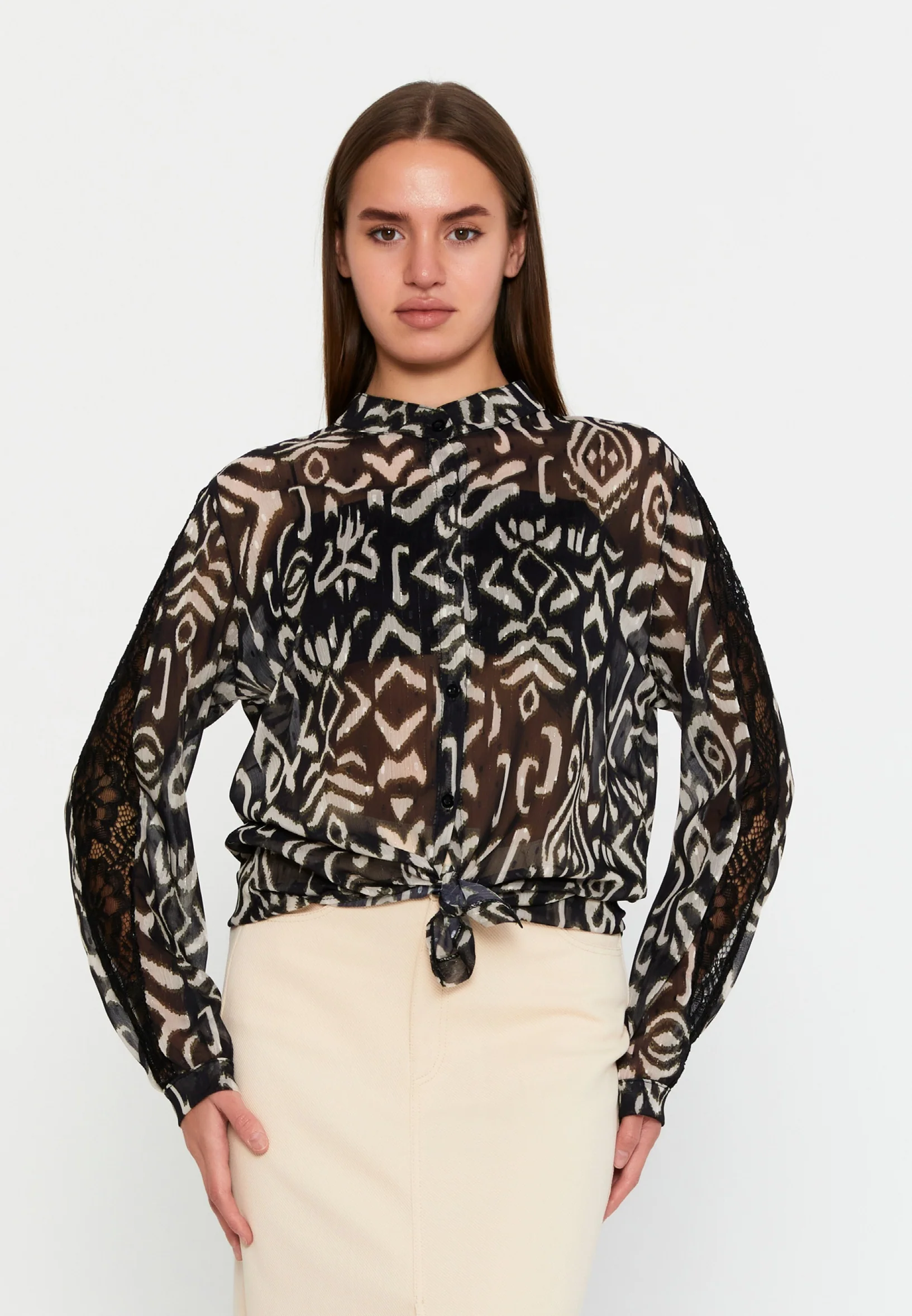 Long Sleeve Graphic Regular Shirt clf16200 - Image 9