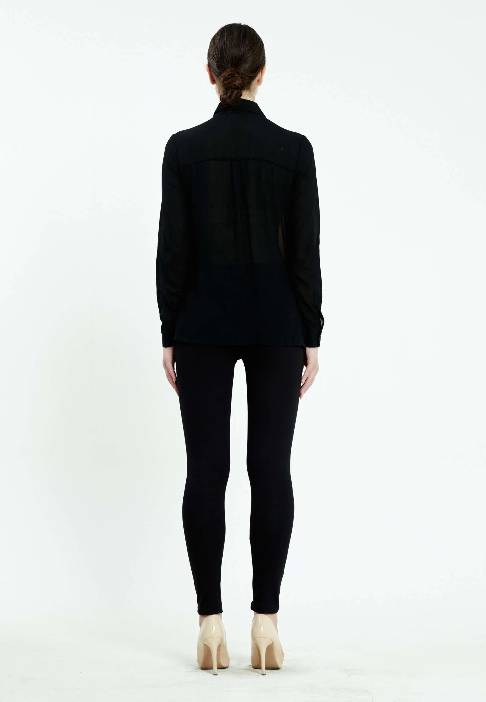 Long Sleeve Graphic Regular Shirt ser18399 - Image 4