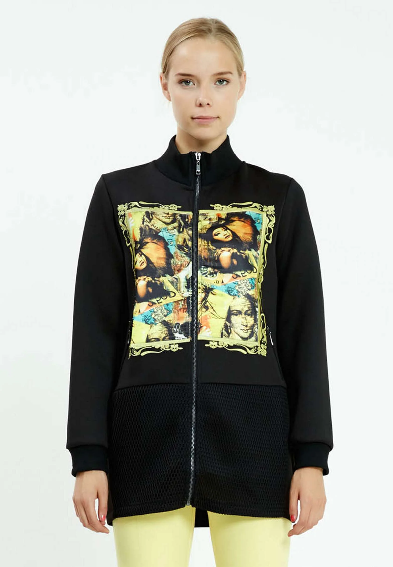 Long Sleeve Lycra Regular Cardigan ser21375
