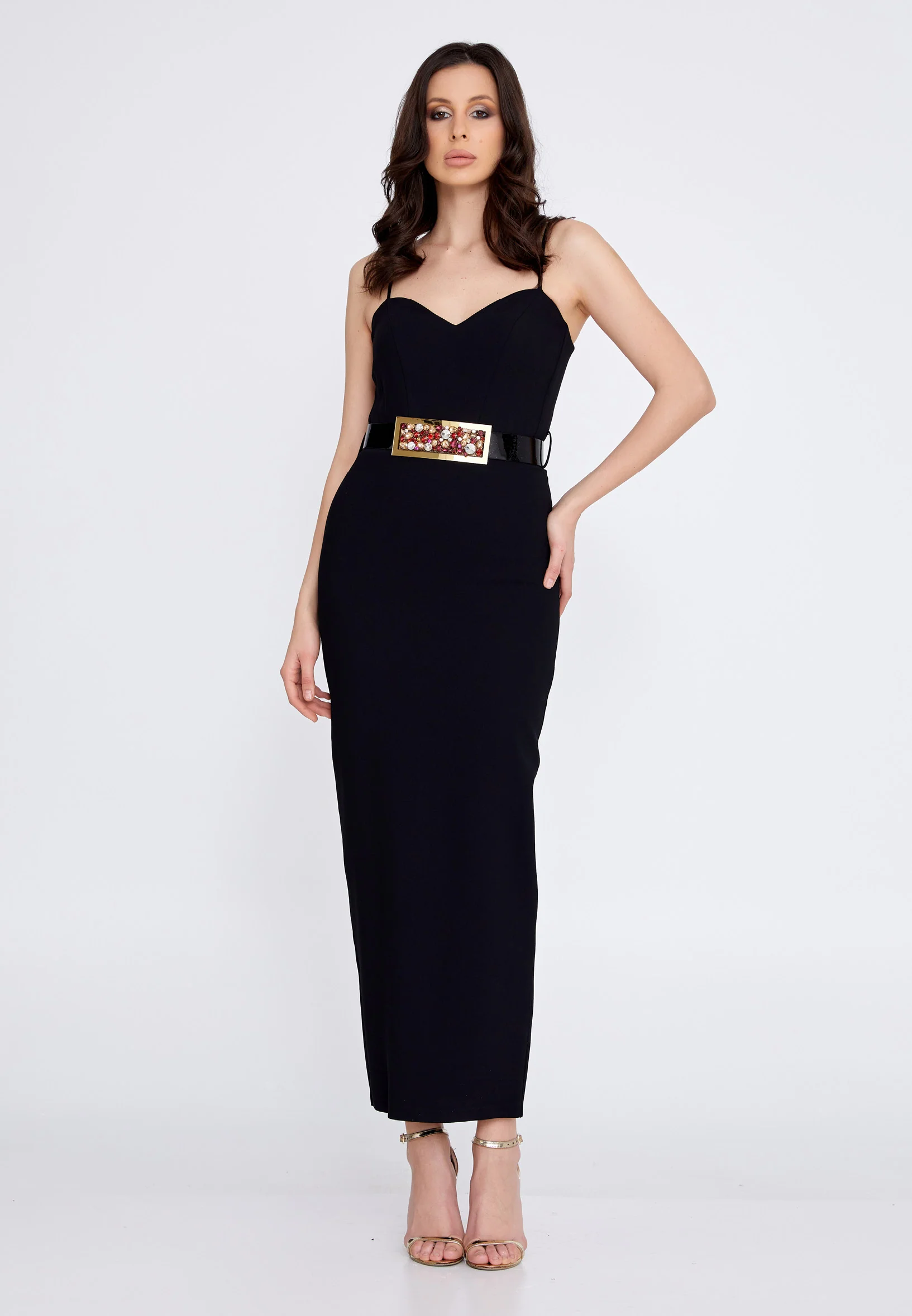 Long Sleeve Maxi Lace A - Line Regular Prom Dress crm5506 - Image 5