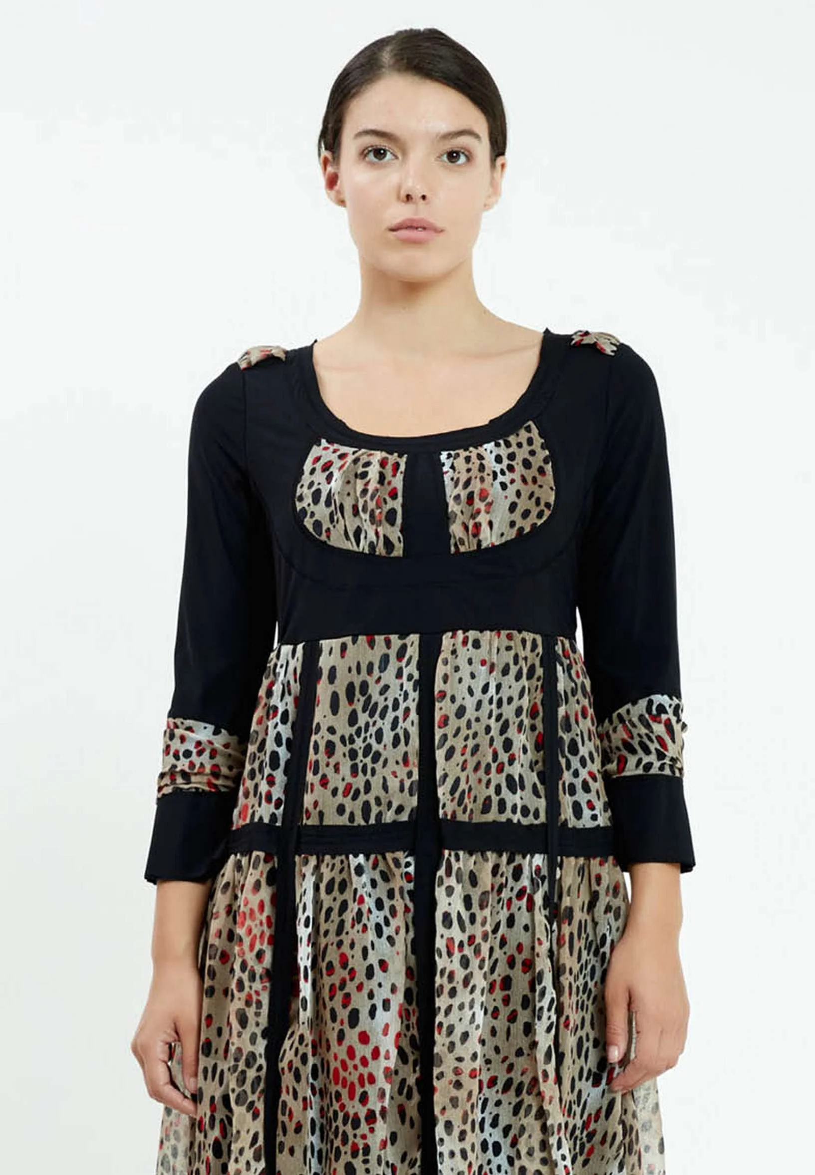 Long Sleeve Mini Chiffon A - Line Regular Casual Dress ser17054 - Image 4