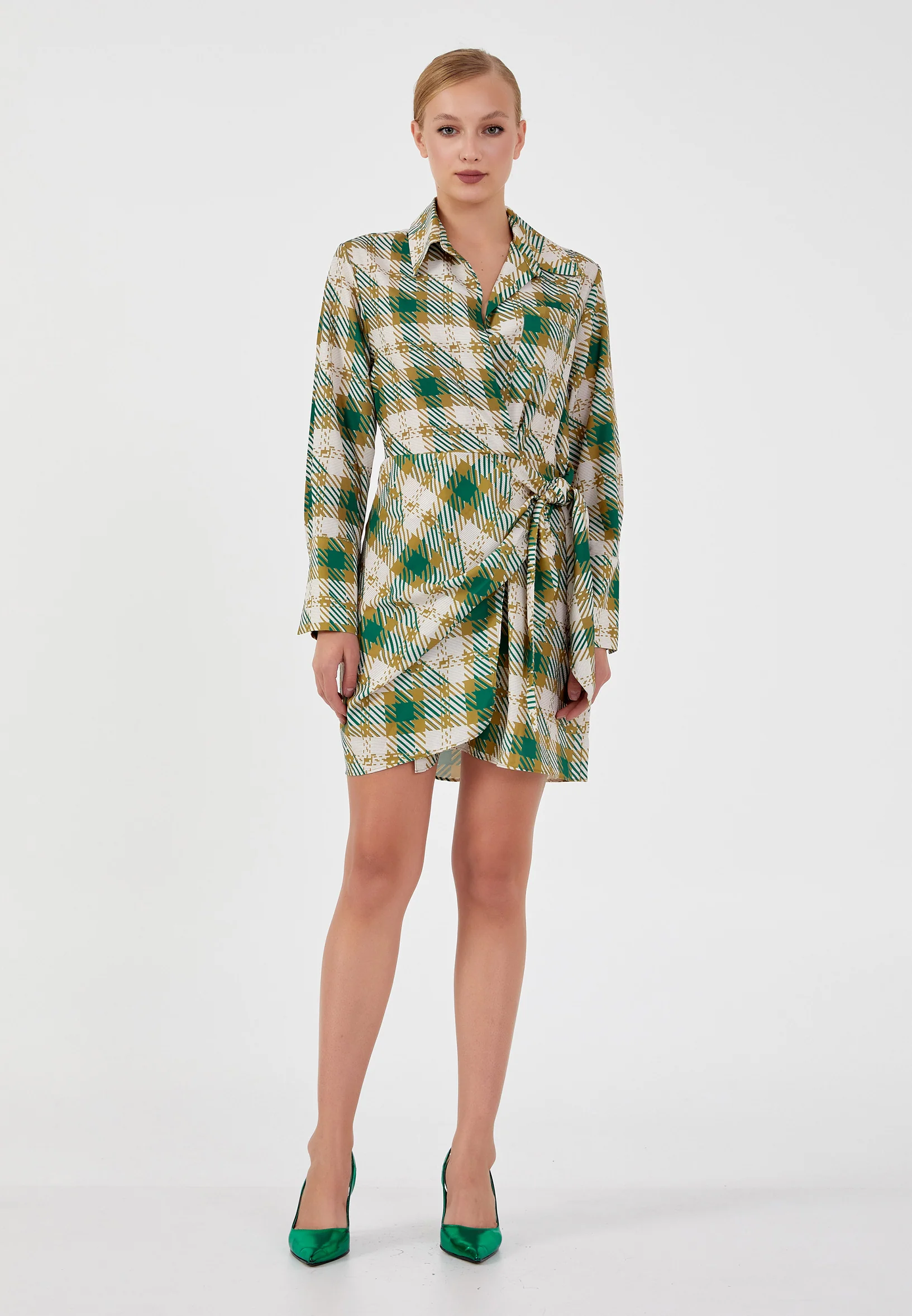 Long Sleeve Mini Viscose Column Regular Casual Dress ber23k5130