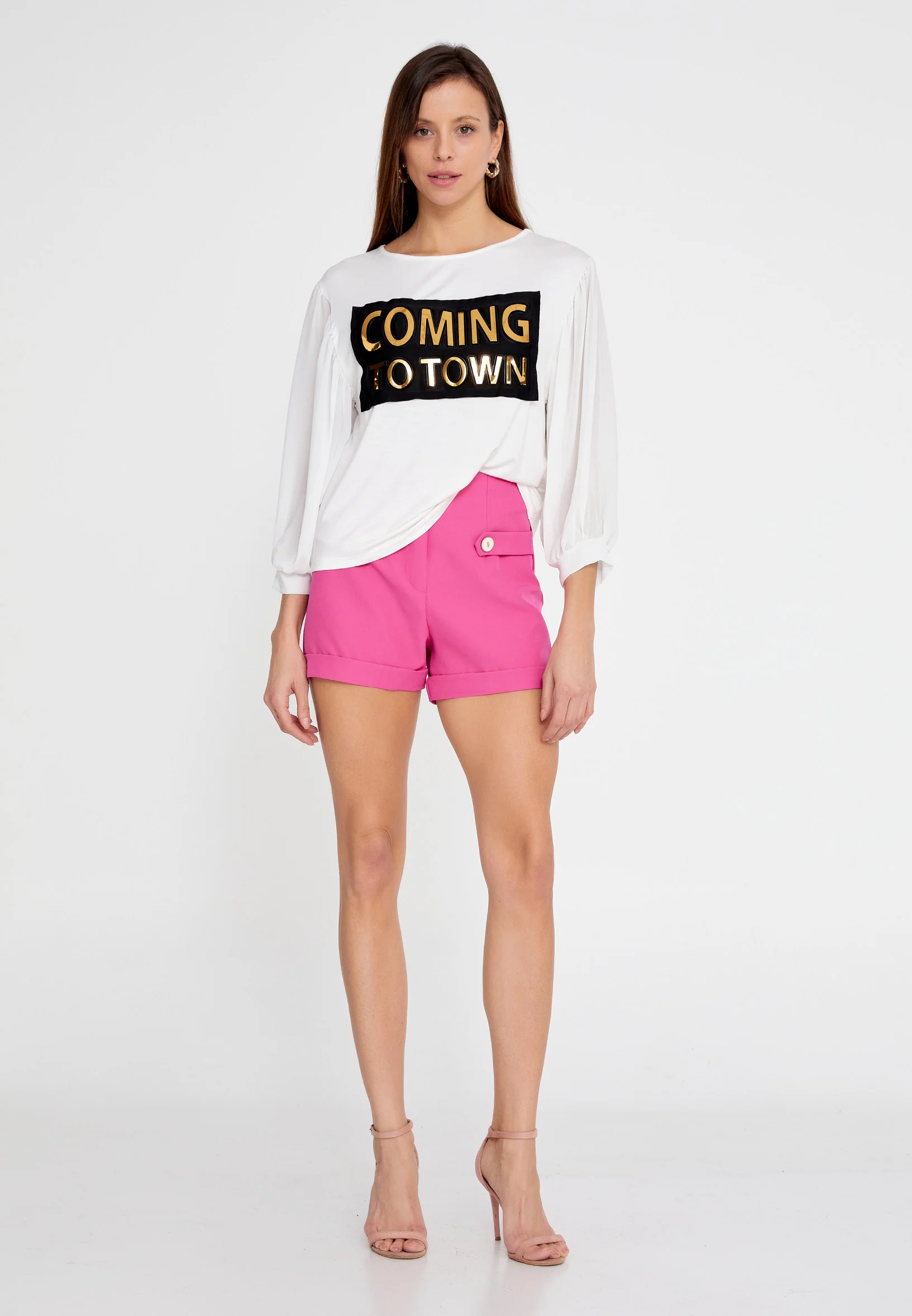 Long Sleeve Printed Regular Blouse sea3679 - Image 6