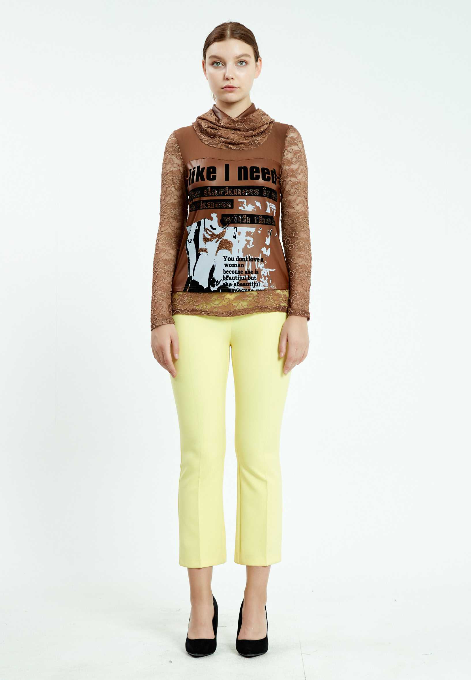 Long Sleeve Printed Regular Blouse ser17006 - Image 2