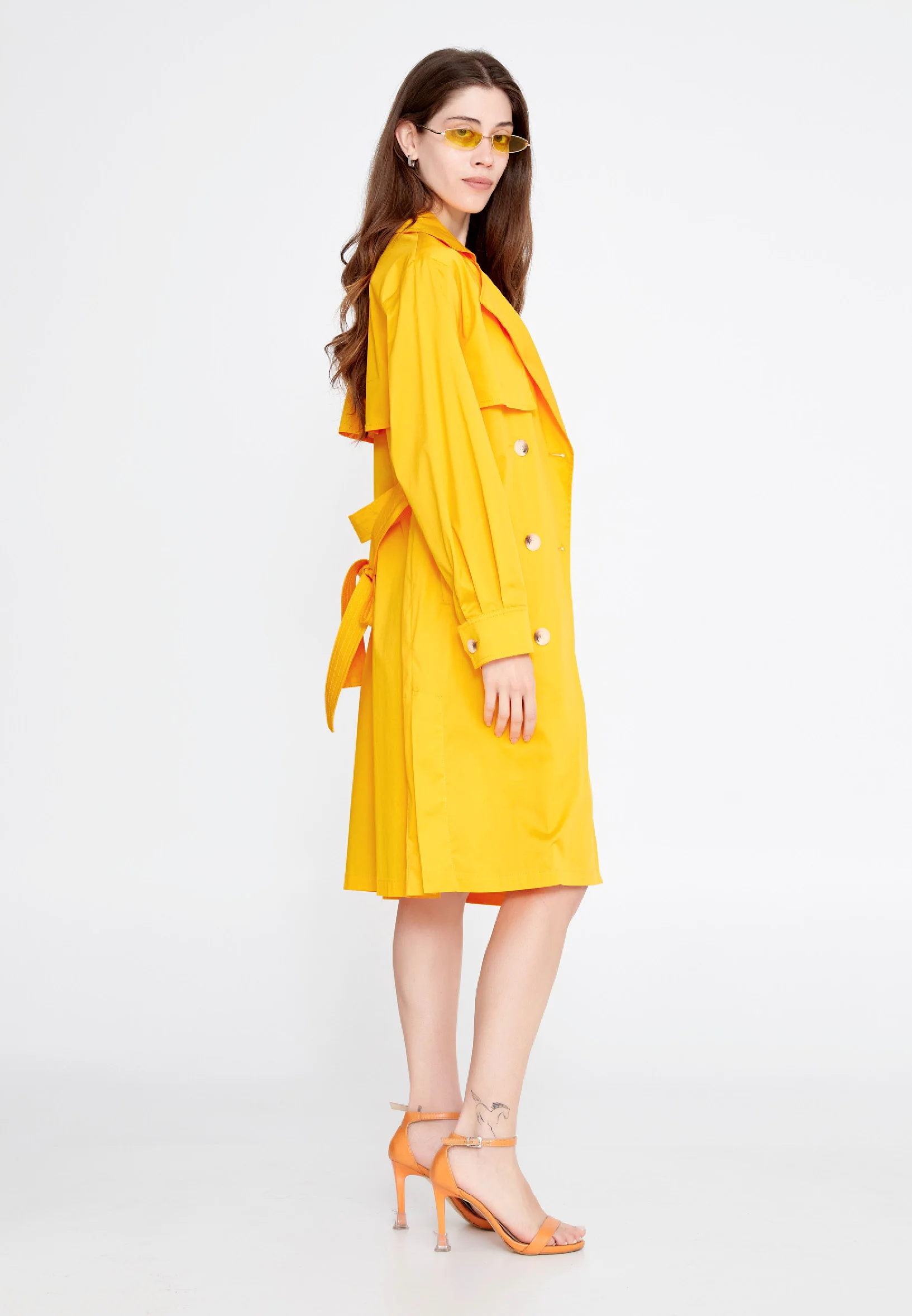 Long Sleeve Regular Trenchcoat ber23y8112 - Image 12