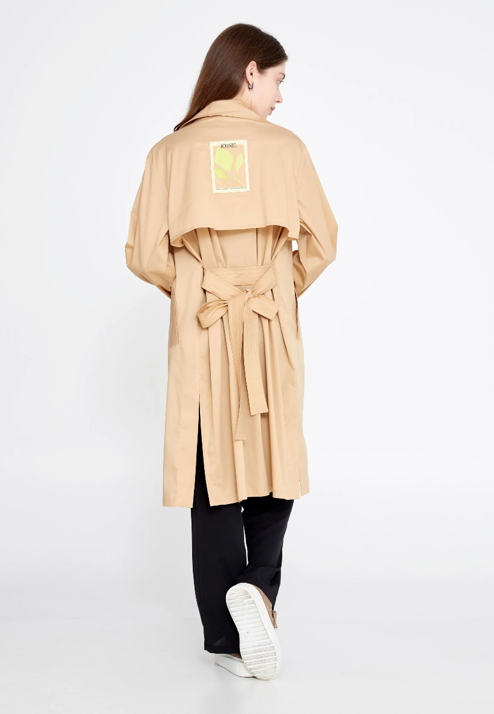 Long Sleeve Regular Trenchcoat ber23y8112 - Image 3