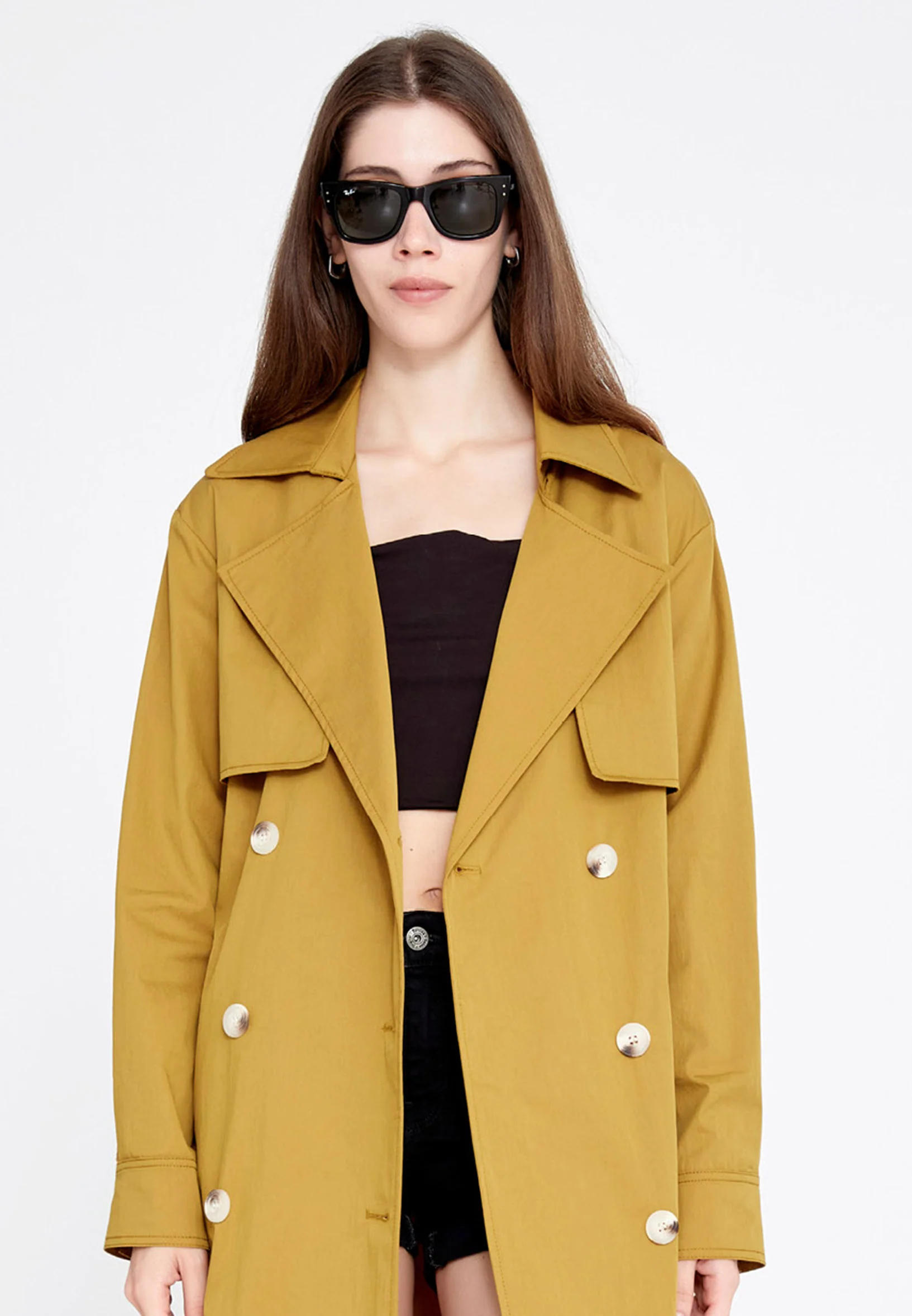 Long Sleeve Regular Trenchcoat ber23y8112 - Image 5