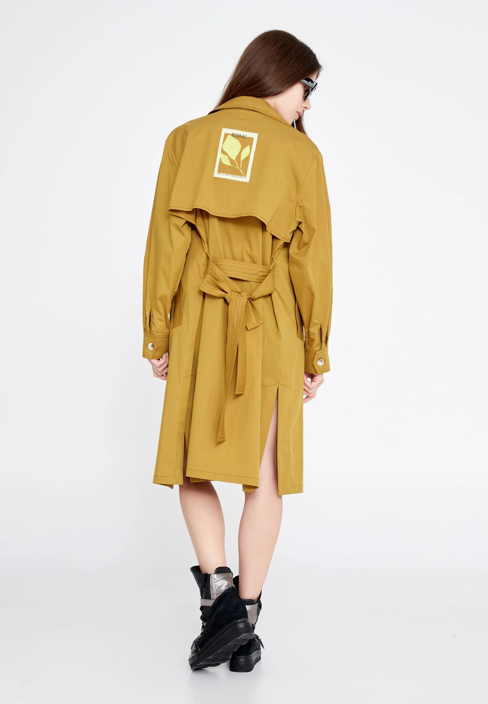 Long Sleeve Regular Trenchcoat ber23y8112 - Image 7