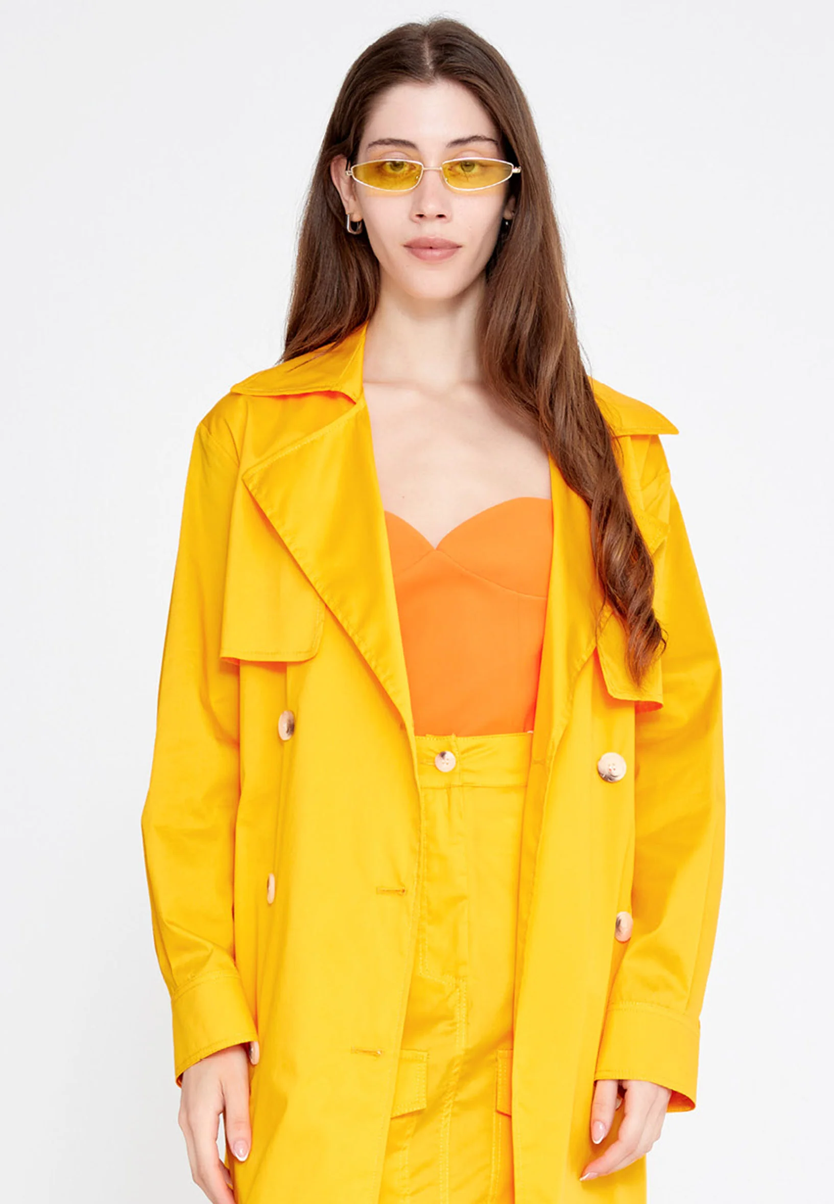 Long Sleeve Regular Trenchcoat ber23y8112 - Image 9