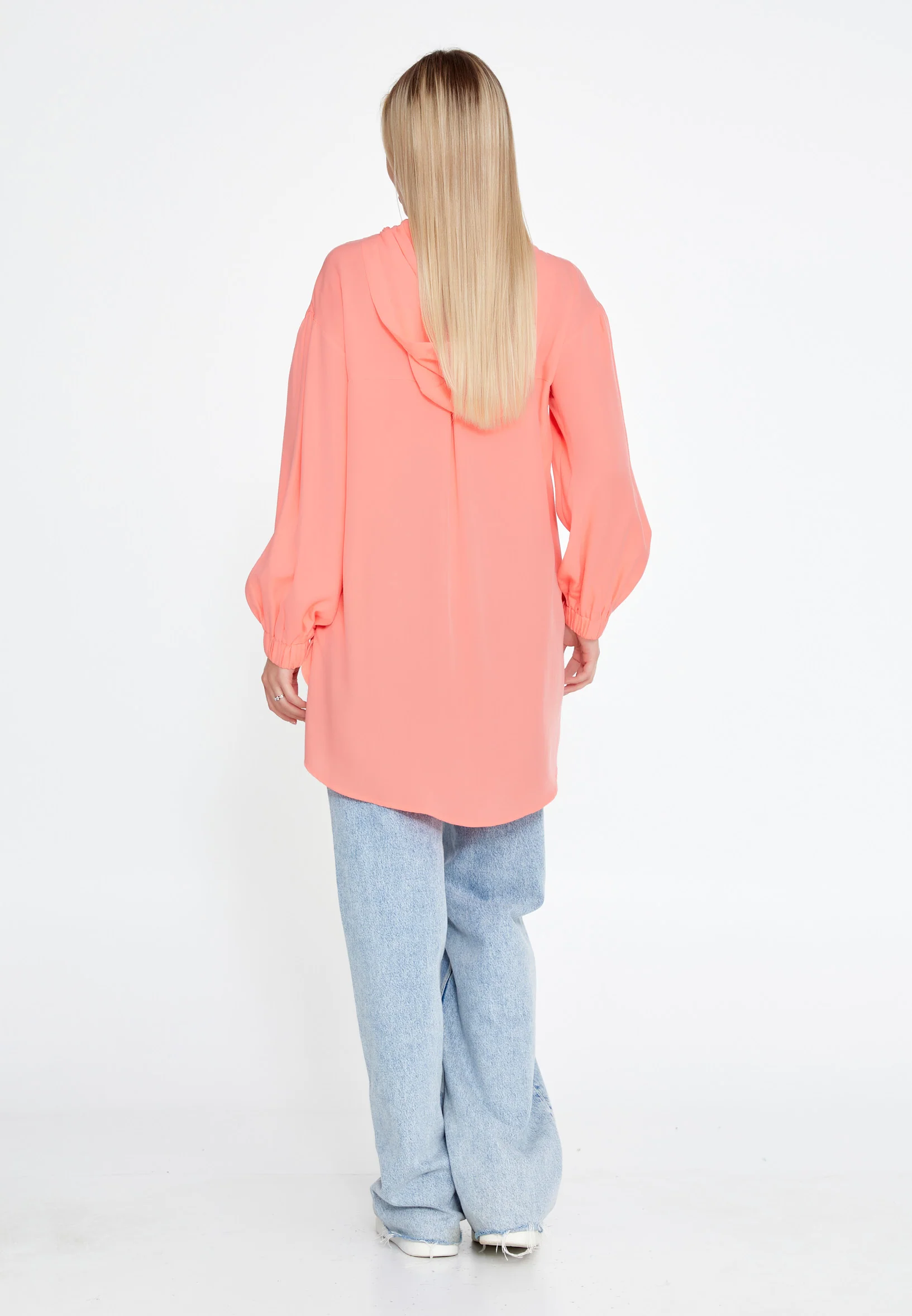 Long Sleeve Solid Color Regular Blouse huk23y04b094 - Image 24