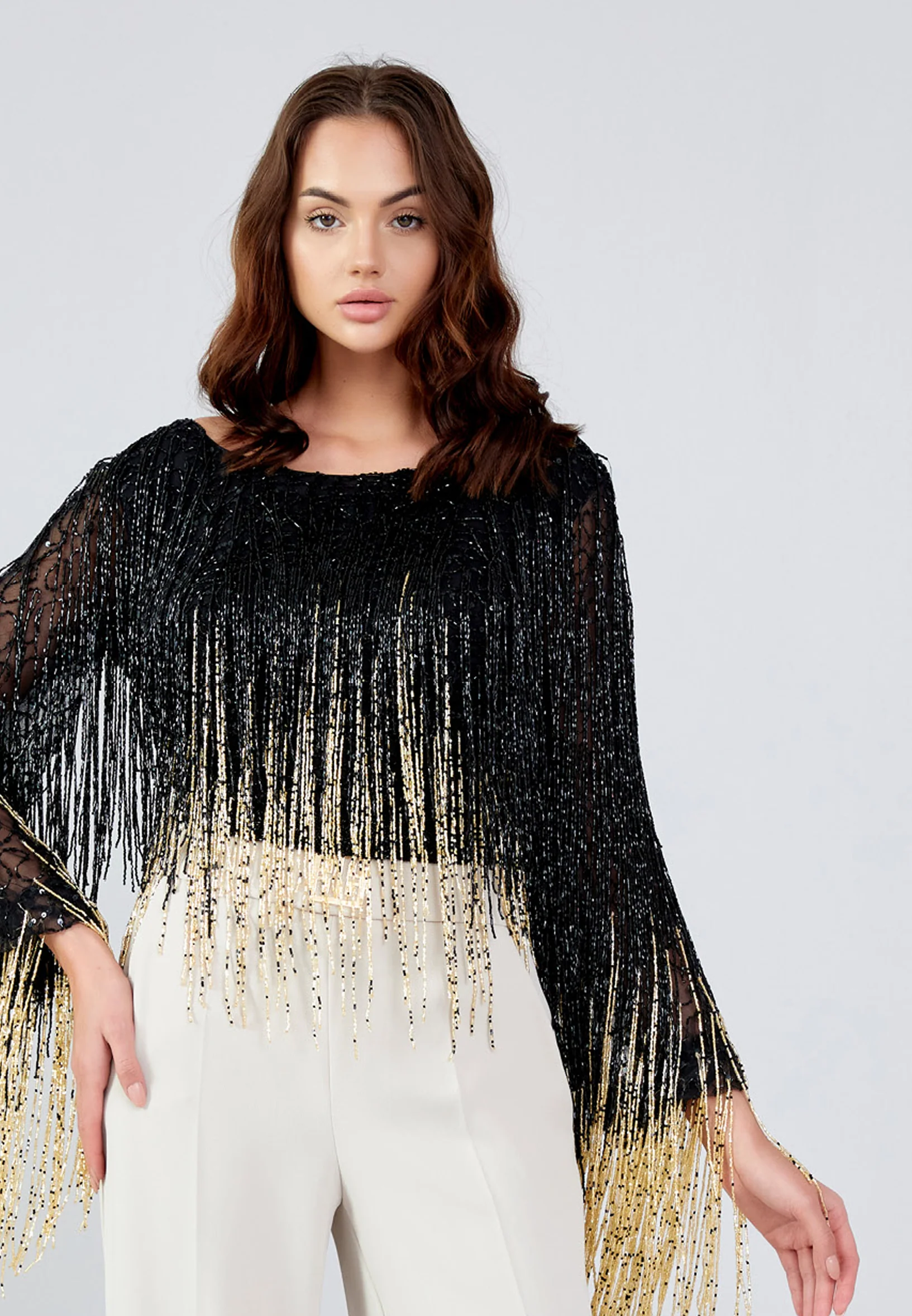 Long Sleeve Solid Color Regular Blouse mtn88738