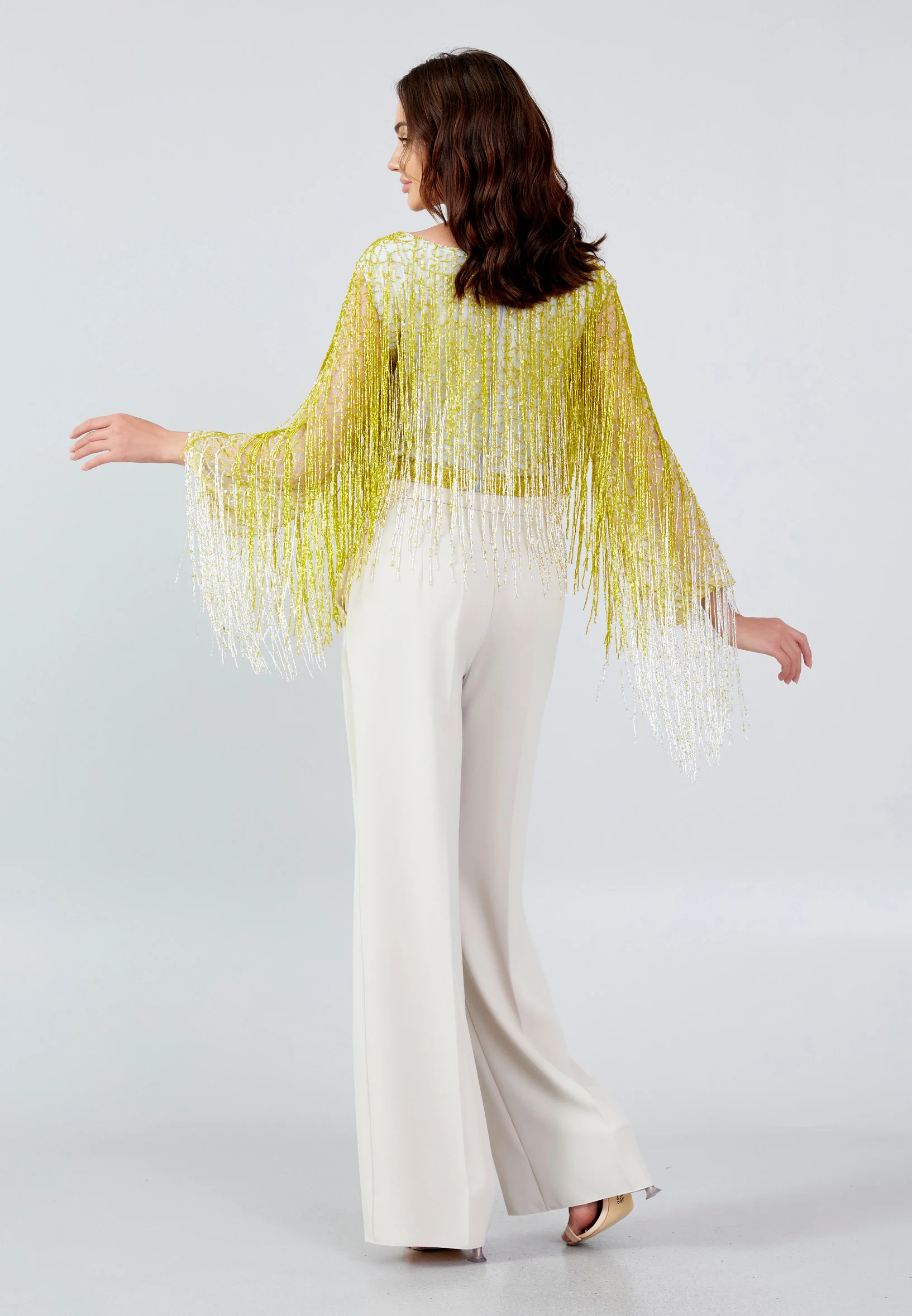 Long Sleeve Solid Color Regular Blouse mtn88738 - Image 20