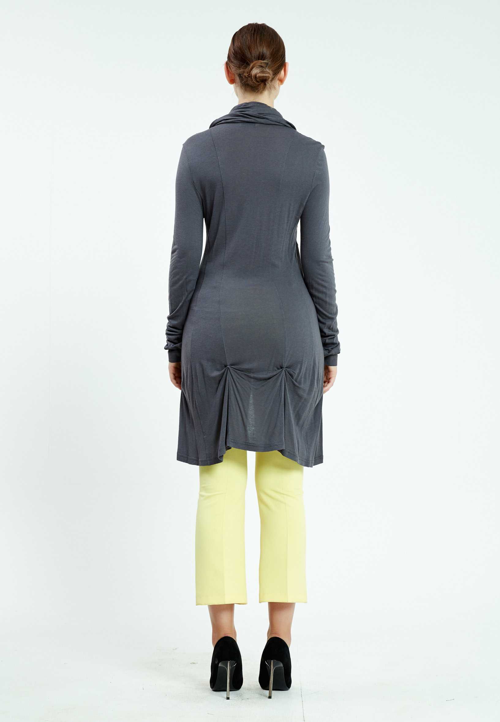 Long Sleeve Solid Color Regular Blouse ser13398 - Image 4