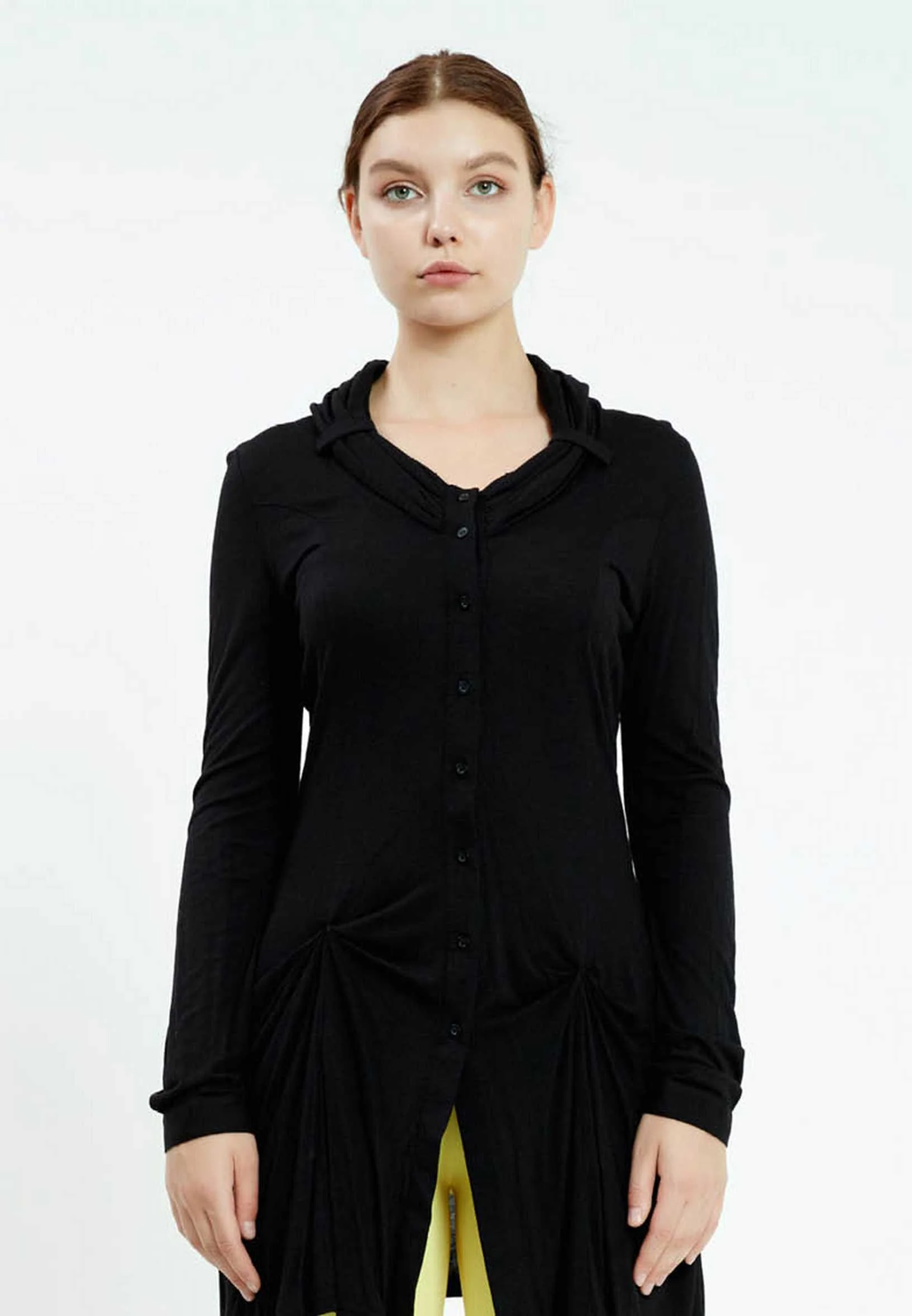 Long Sleeve Solid Color Regular Blouse ser13398 - Image 5