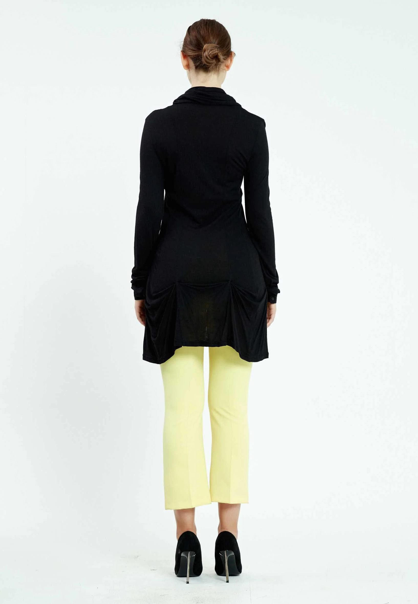 Long Sleeve Solid Color Regular Blouse ser13398 - Image 8