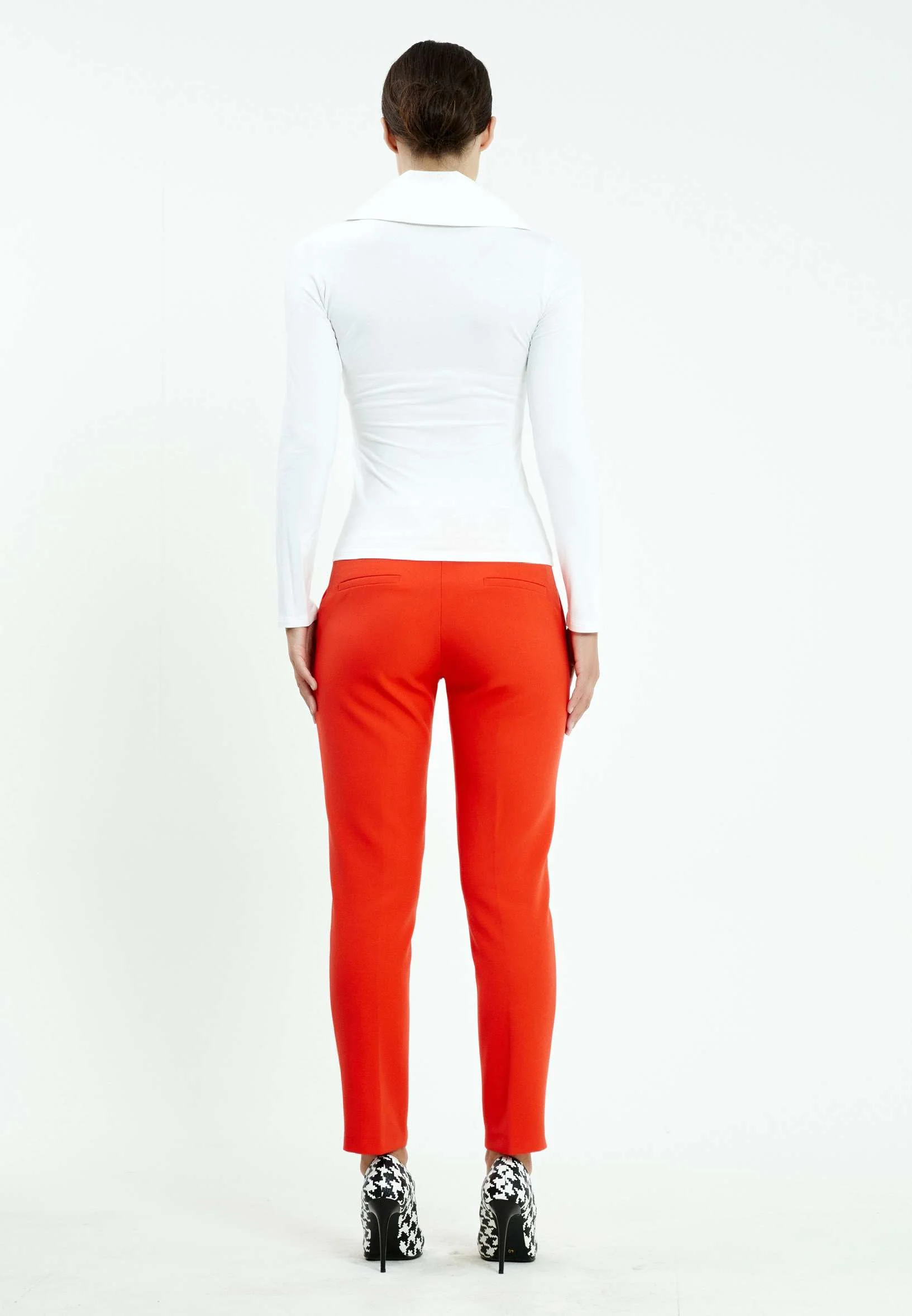 Long Sleeve Solid Color Regular Blouse ser13774 - Image 4