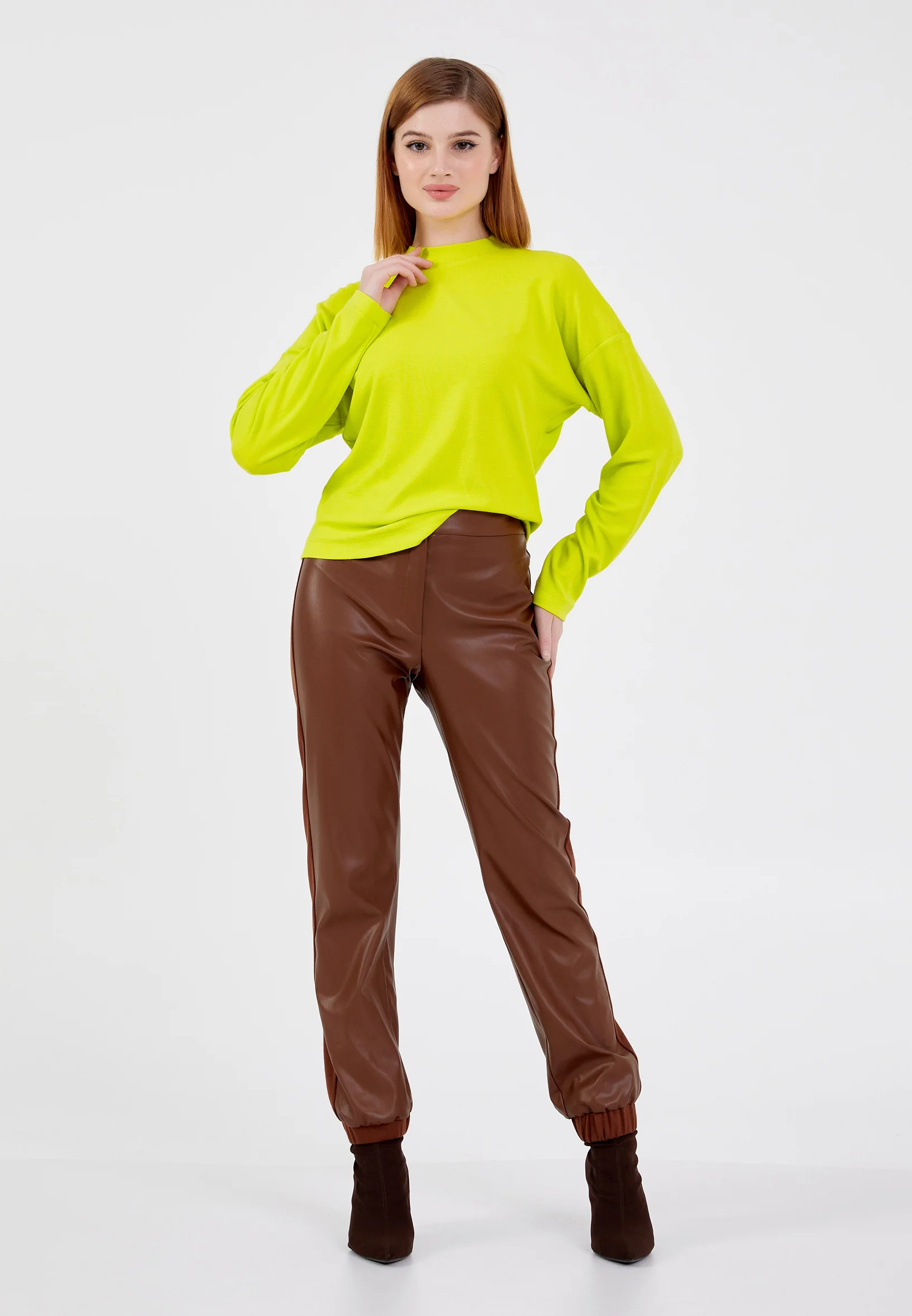 Long Sleeve Solid Color Regular Blouse shu23sk04084 - Image 14