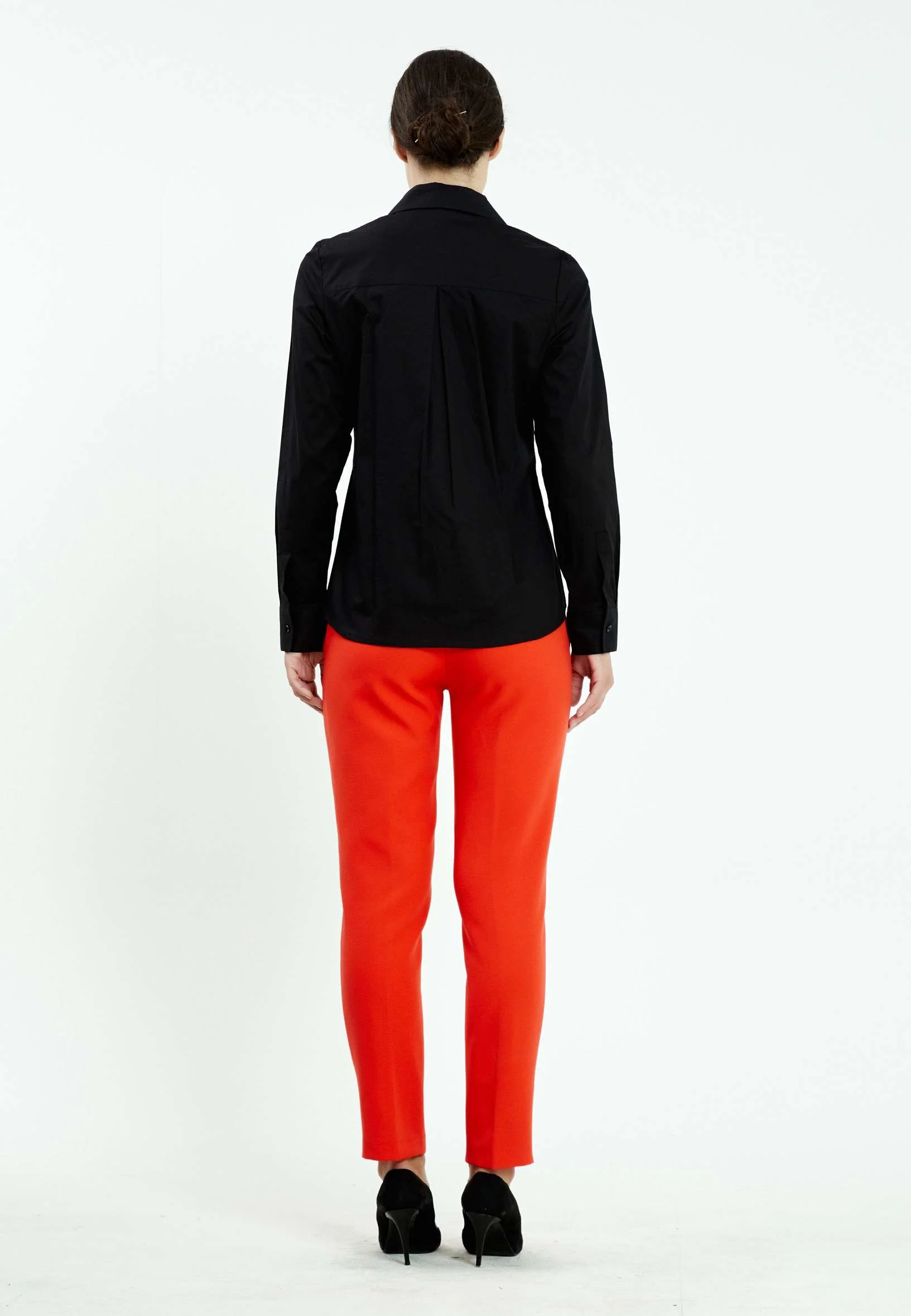Long Sleeve Solid Color Regular Shirt ser12010 - Image 4