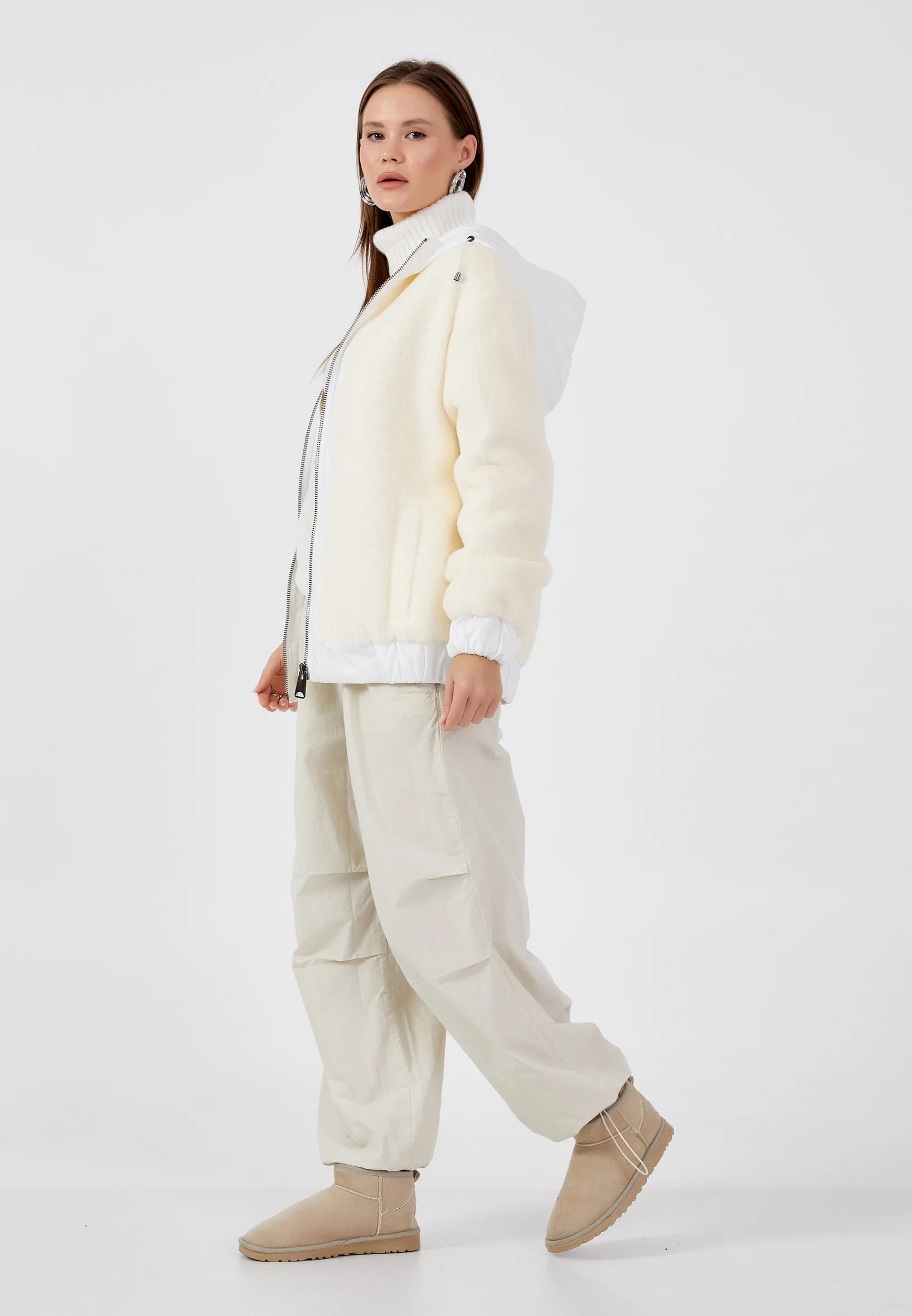 Long Sleeve Solid Color Regular Sweatshirt mml0434 - Image 16