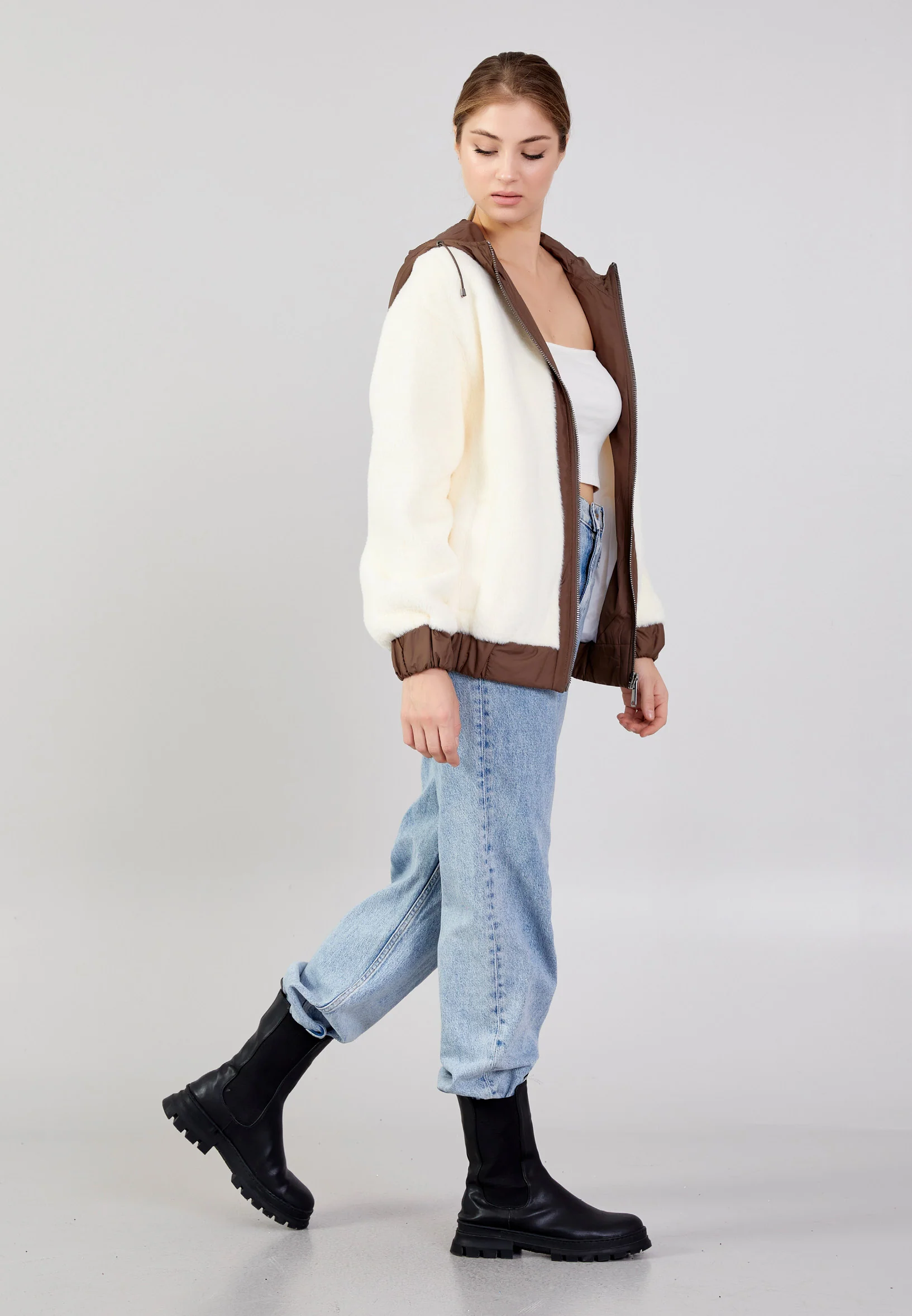 Long Sleeve Solid Color Regular Sweatshirt mml0434 - Image 20