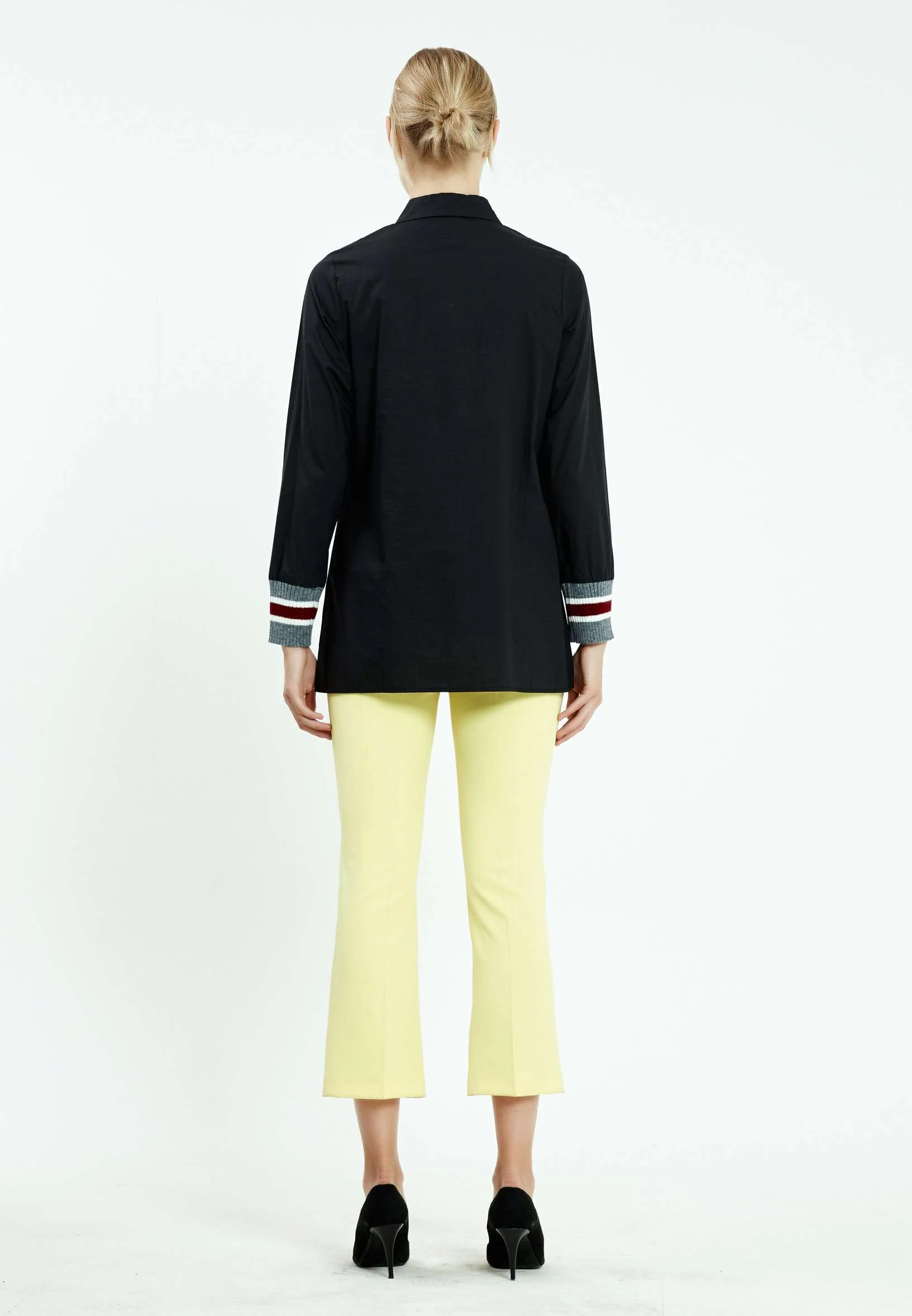 Long Sleeve Striped Regular Shirt ser27514 - Image 4