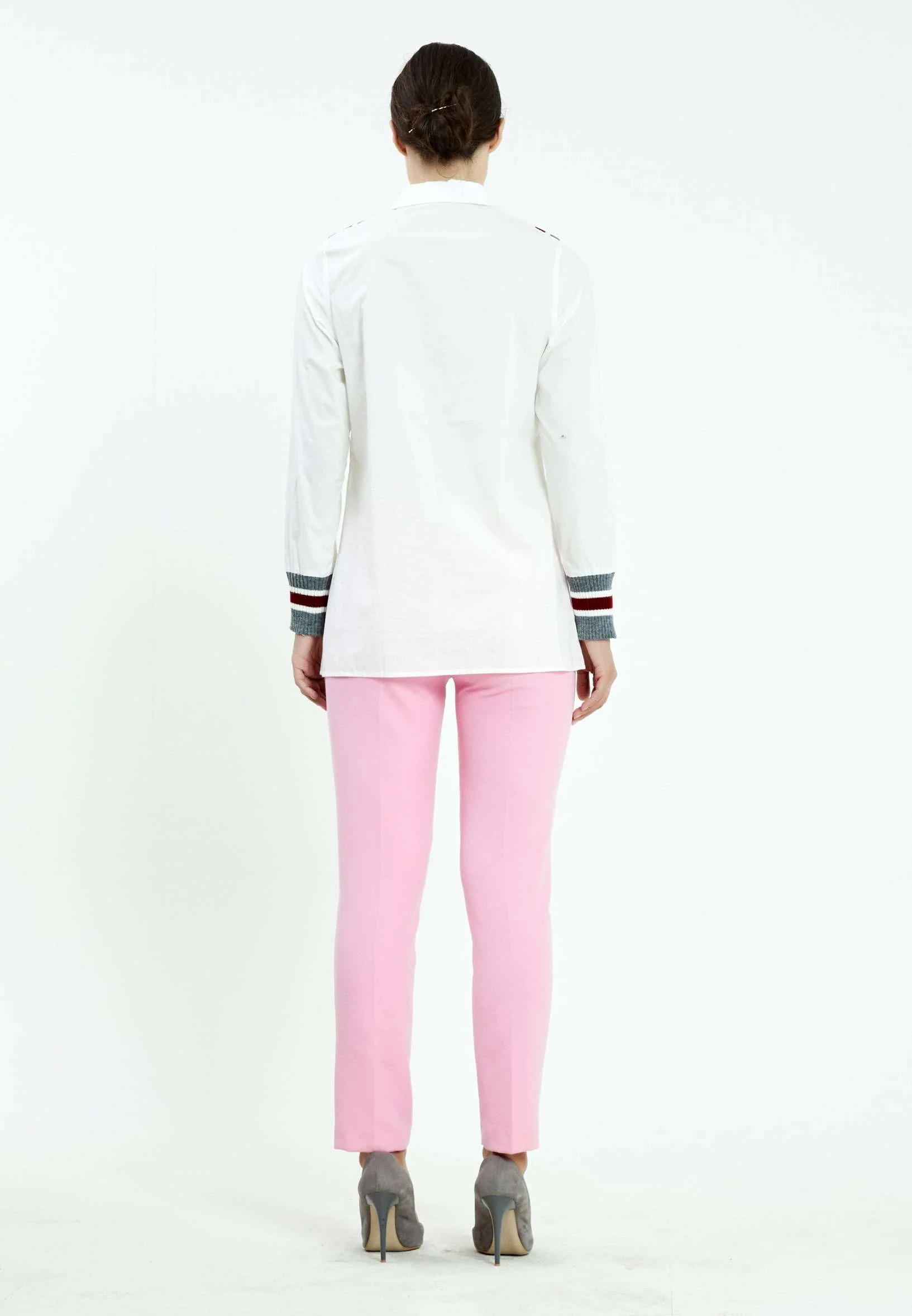 Long Sleeve Striped Regular Shirt ser27514 - Image 8