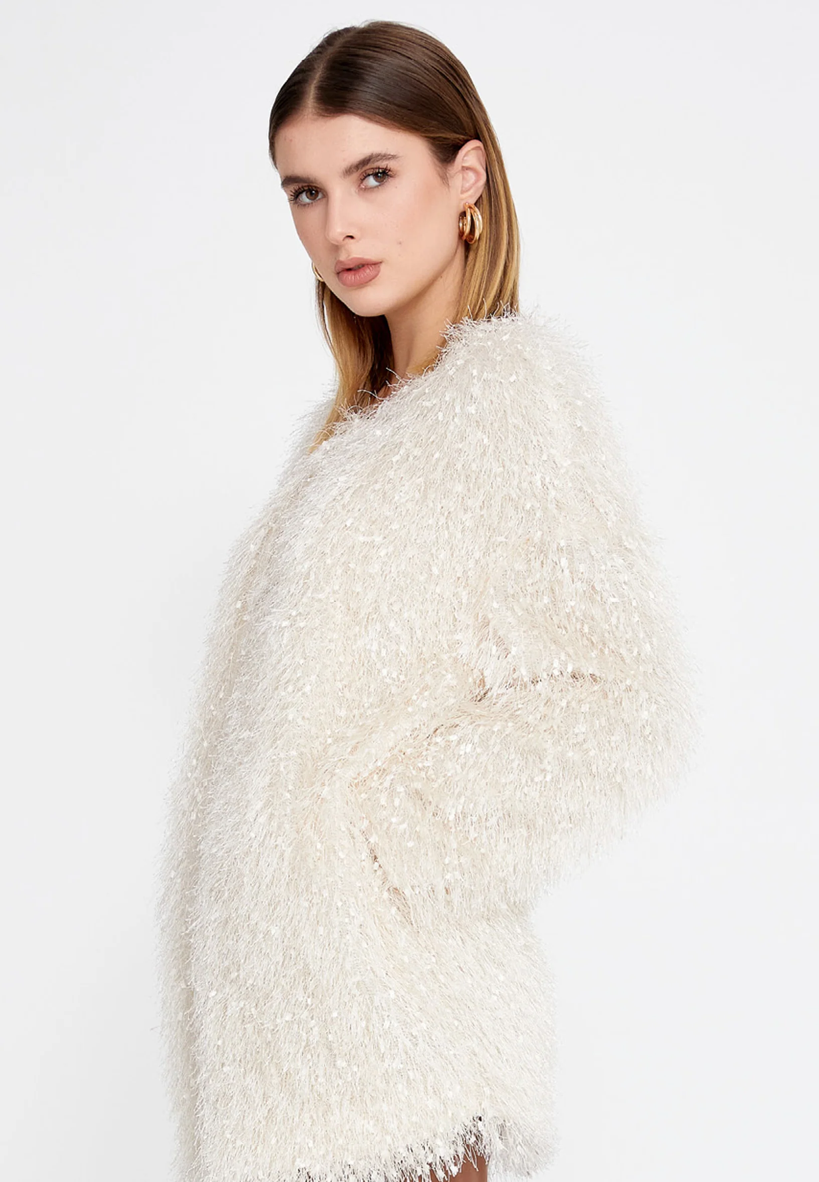 Long Sleeve Wool Regular Cardigan divzeg2586 - Image 16