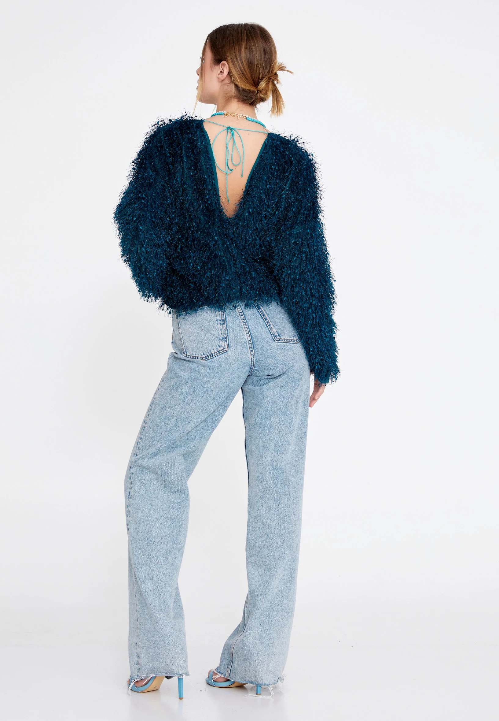 Long Sleeve Wool Solid Color Regular Sweater divzec2628 - Image 10