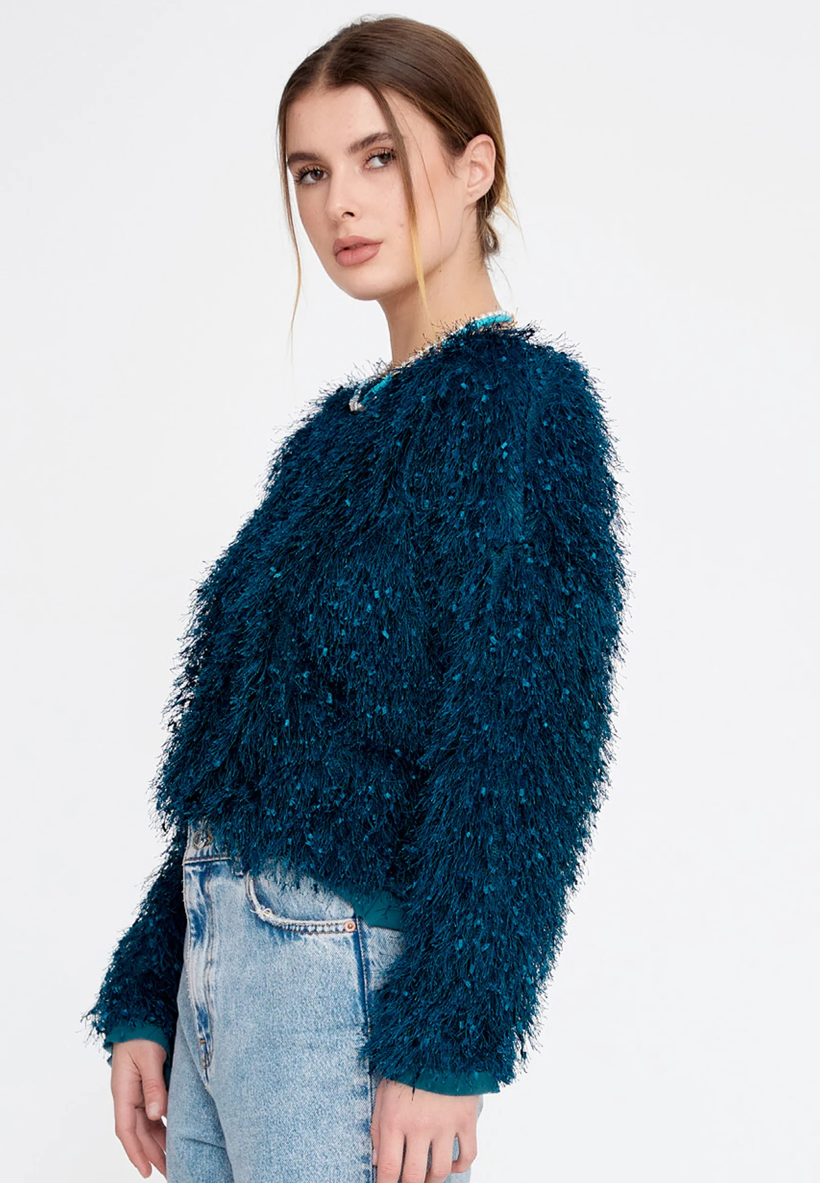 Long Sleeve Wool Solid Color Regular Sweater divzec2628 - Image 12
