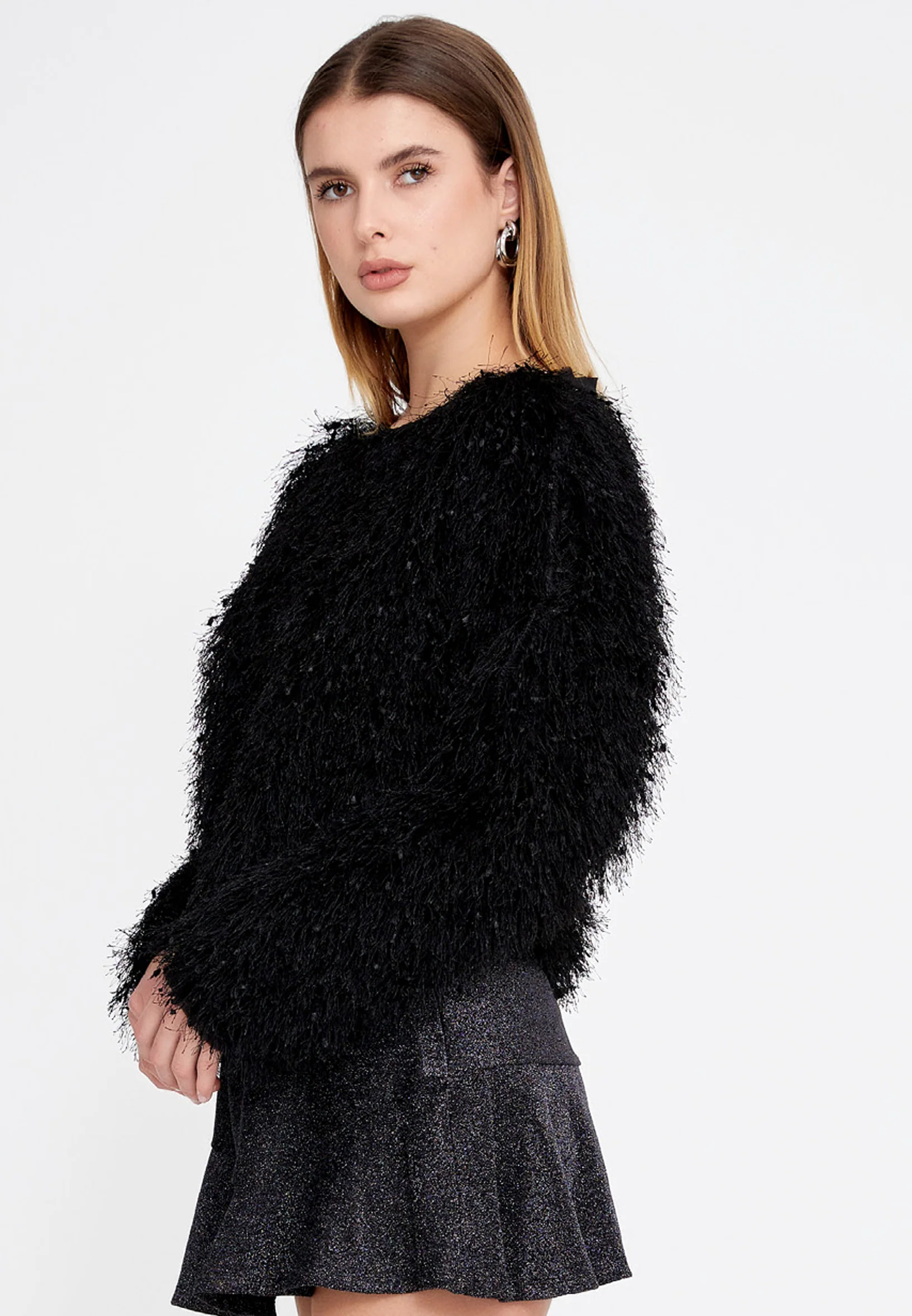 Long Sleeve Wool Solid Color Regular Sweater divzec2628 - Image 8