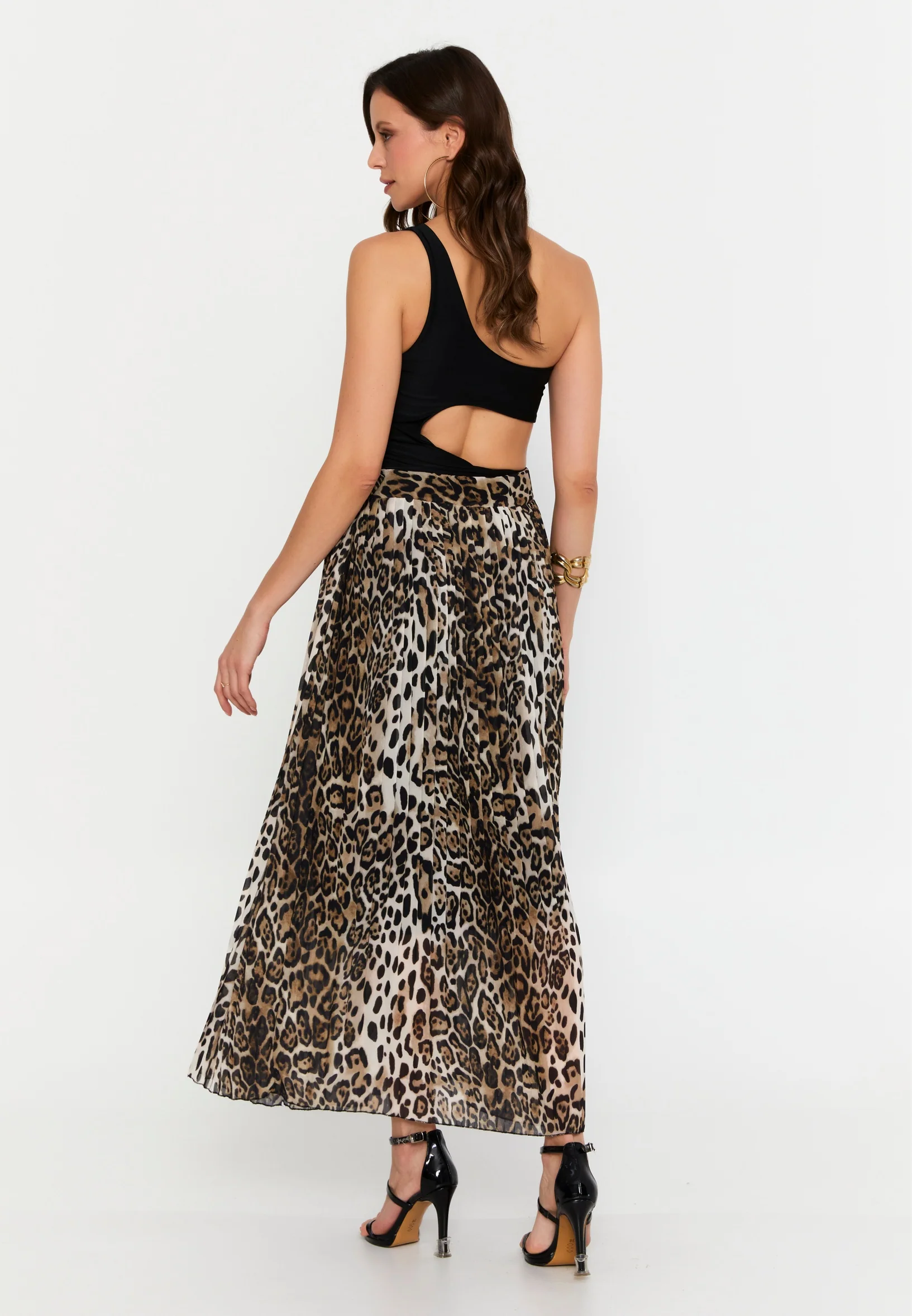 Maxi Animal Print Regular Skirt esldw58leopa - Image 2