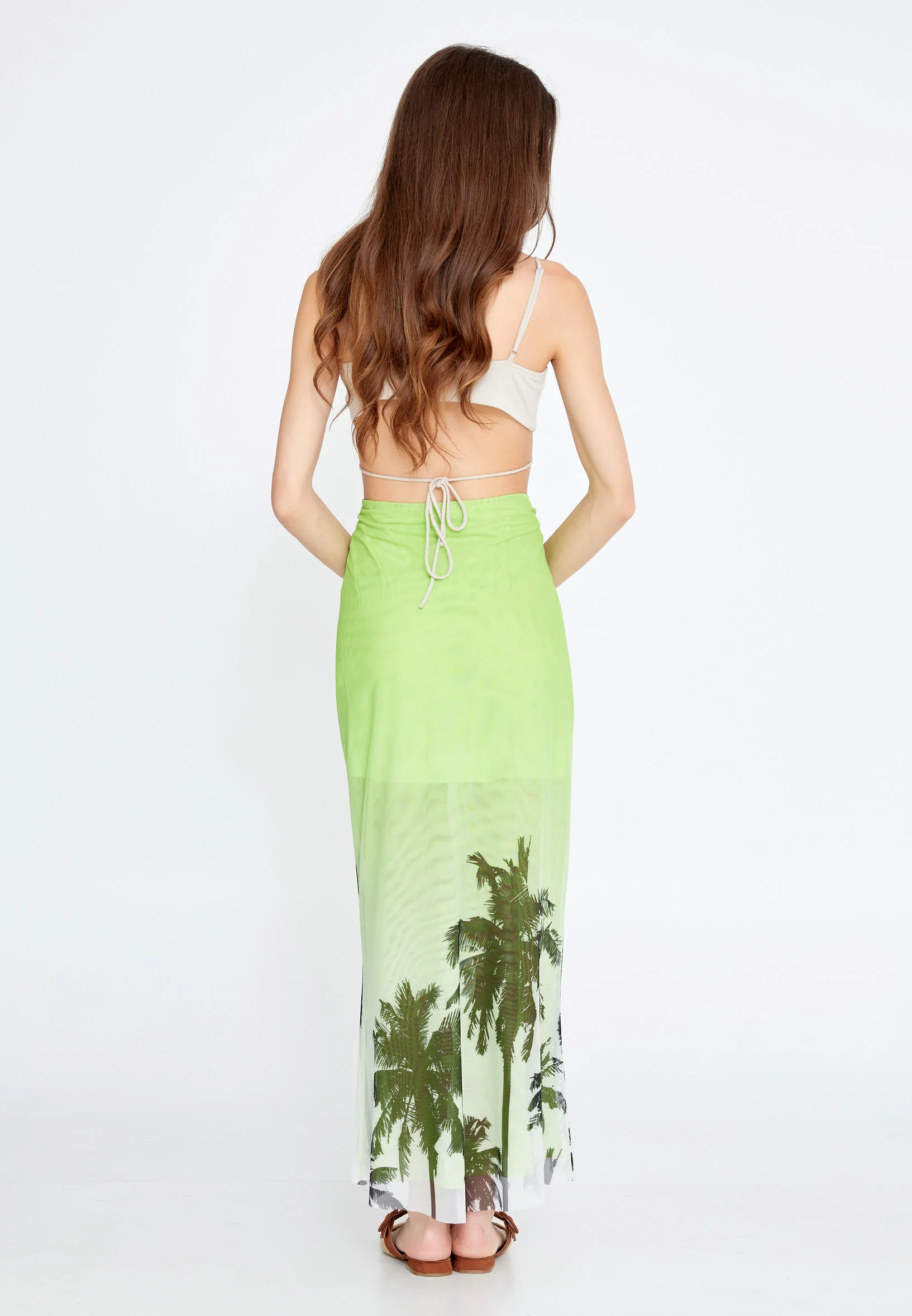 Maxi Floral Regular Skirt ber23y3134 - Image 3