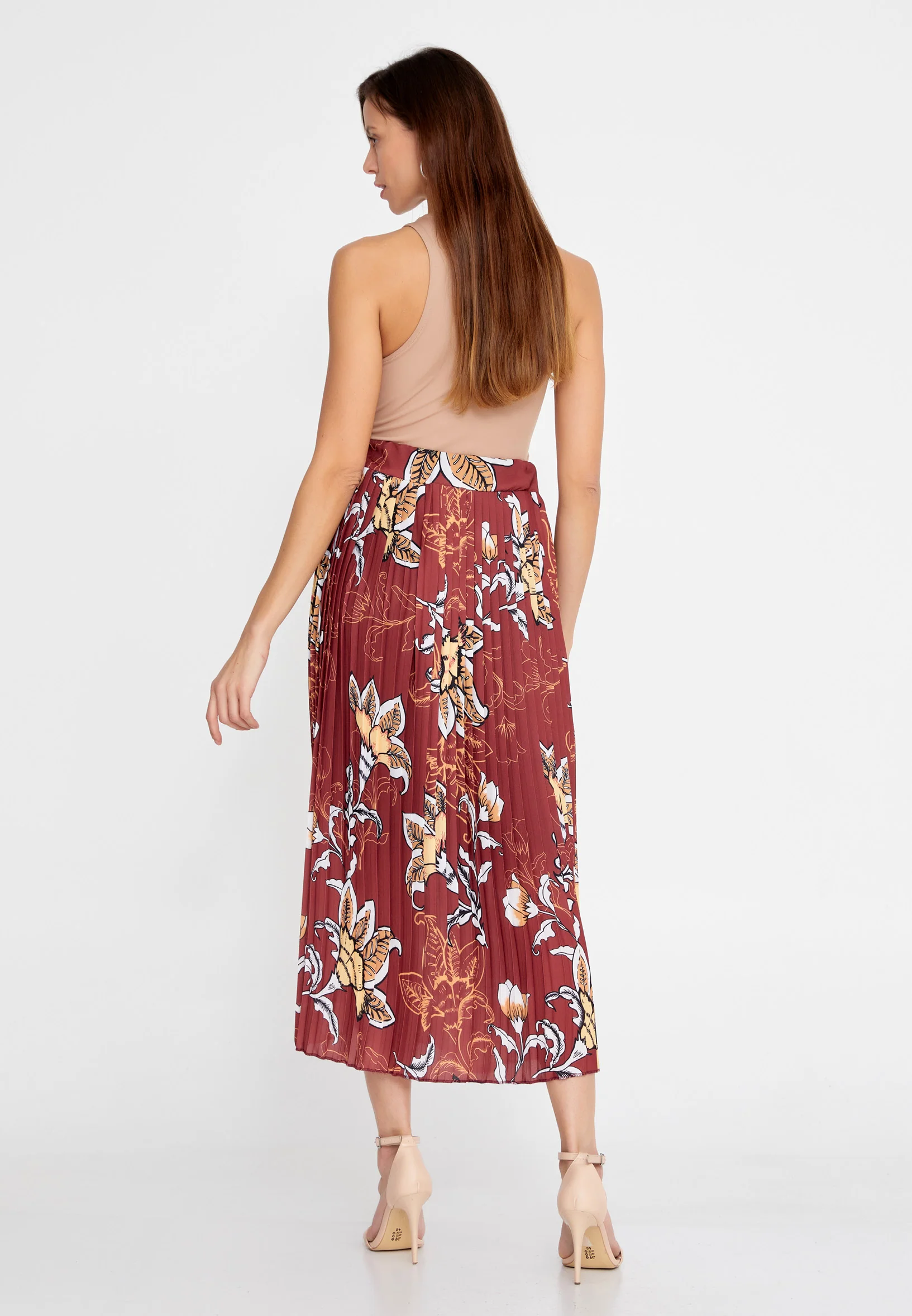 Maxi Floral Regular Skirt esldw58fiore - Image 11