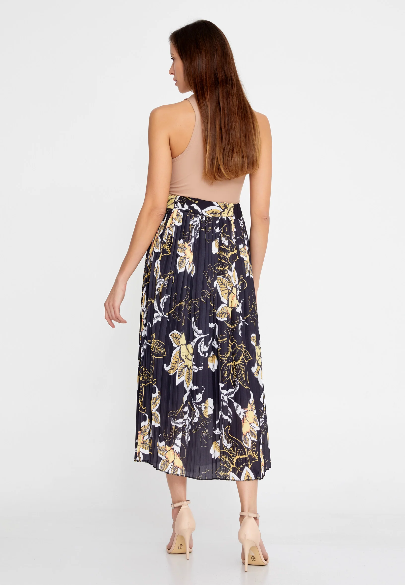 Maxi Floral Regular Skirt esldw58fiore - Image 3