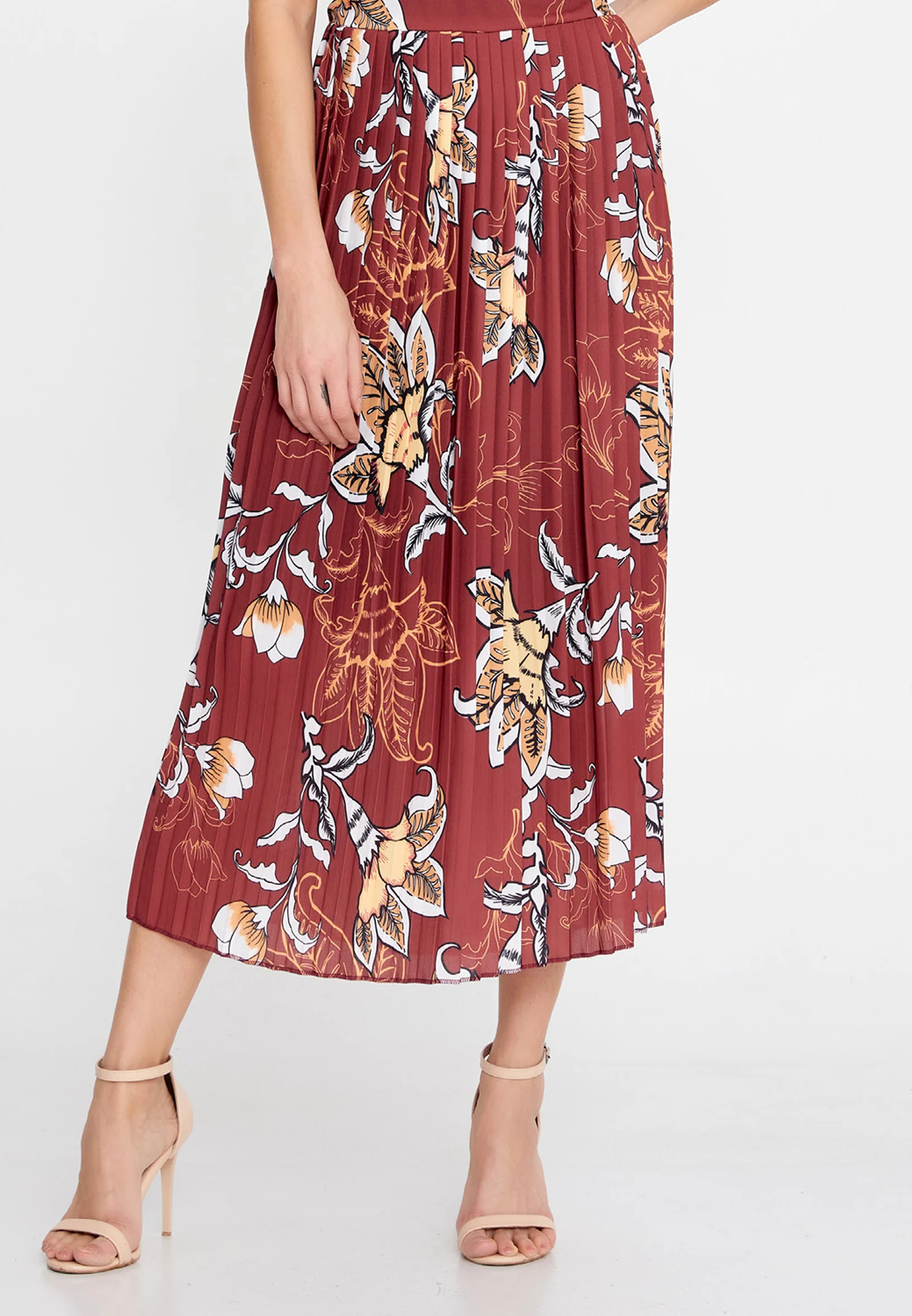 Maxi Floral Regular Skirt esldw58fiore - Image 9