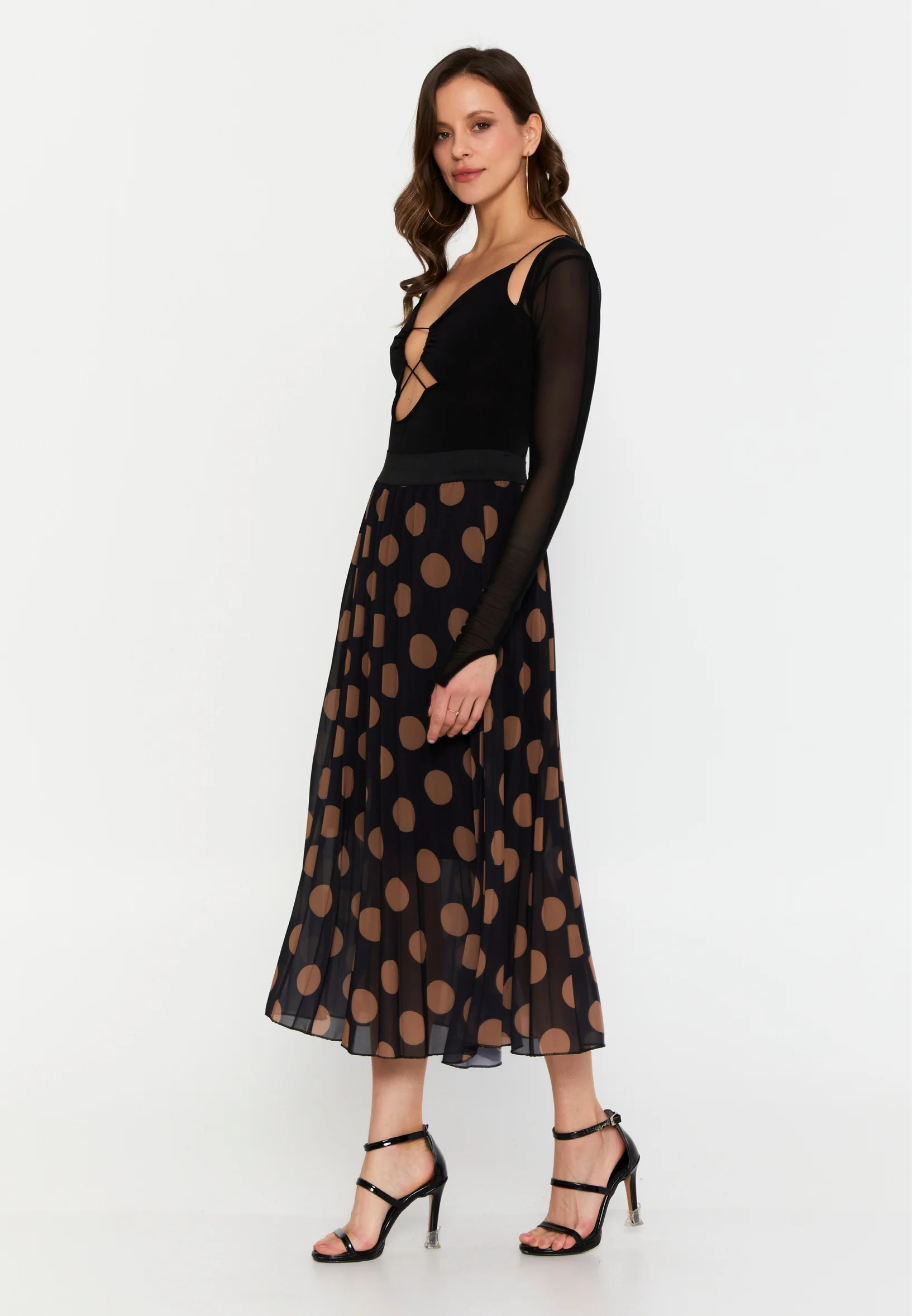 Maxi Geometric Regular Skirt esldw66 - Image 3