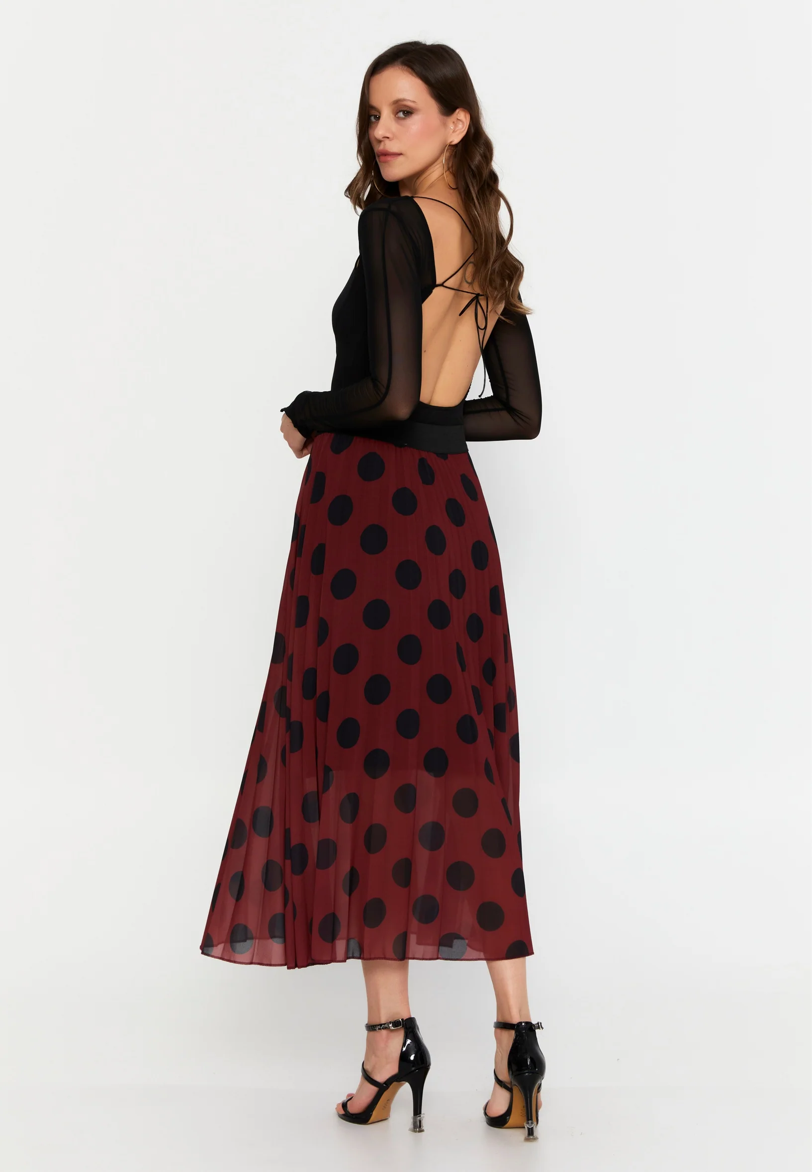 Maxi Geometric Regular Skirt esldw66 - Image 6