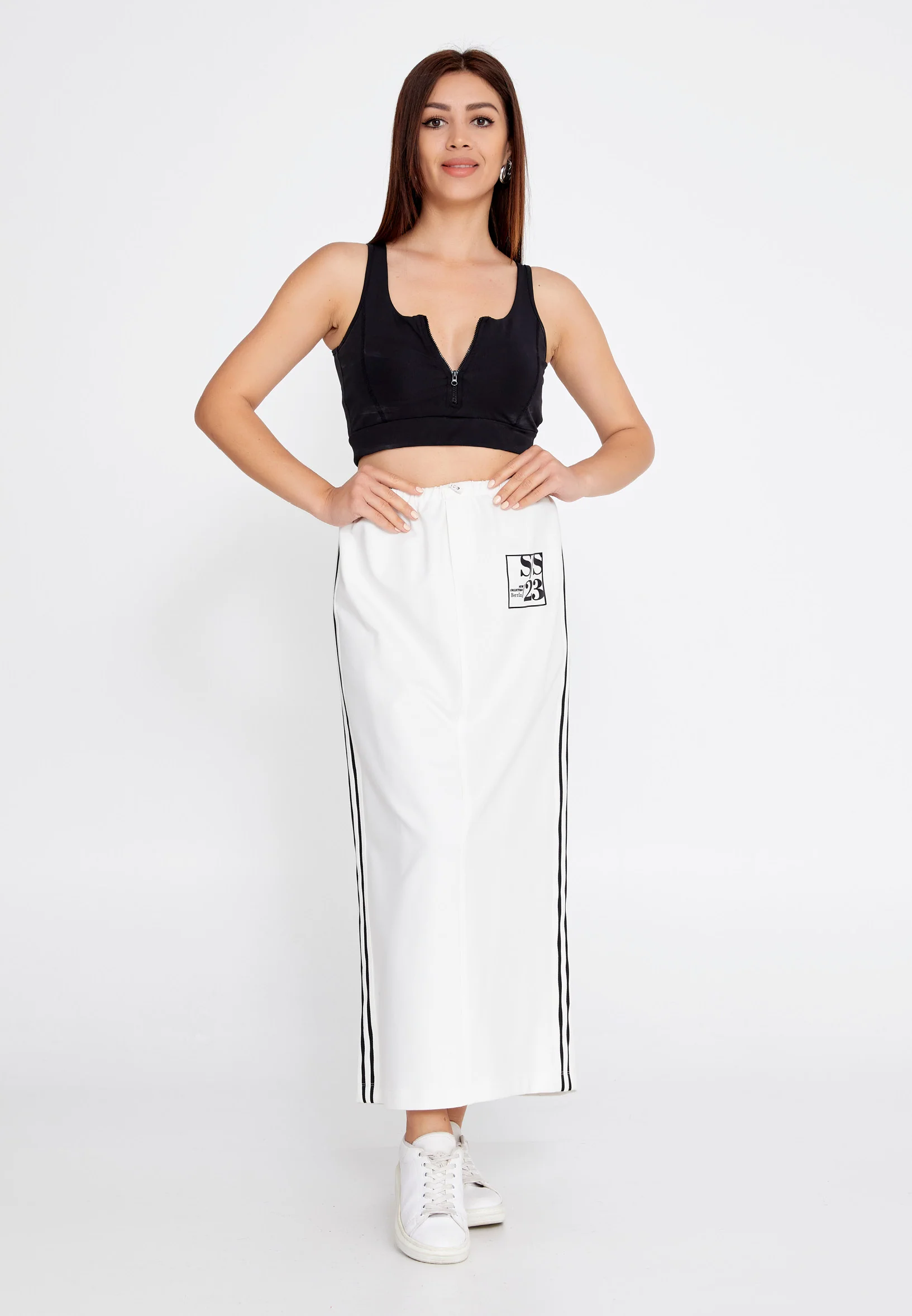 Maxi Printed Regular Skirt ber23y3128 - Image 10