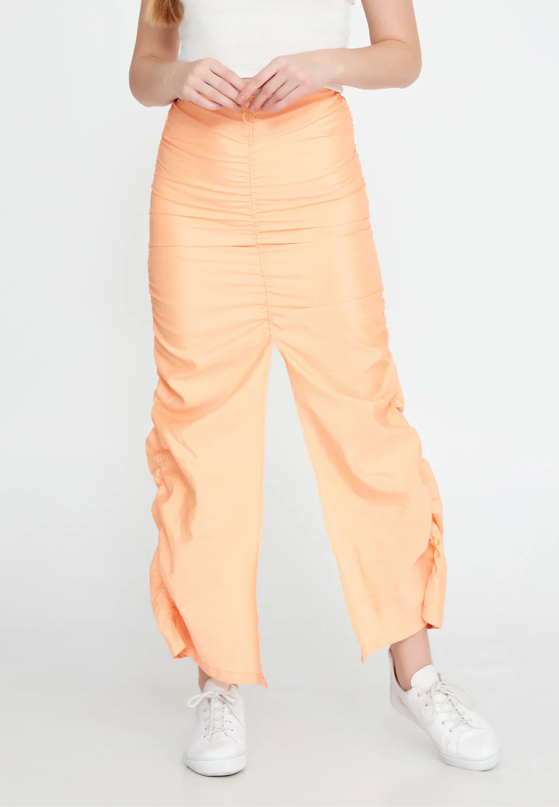 Maxi Solid Color Regular Skirt ber23y3115 - Image 9