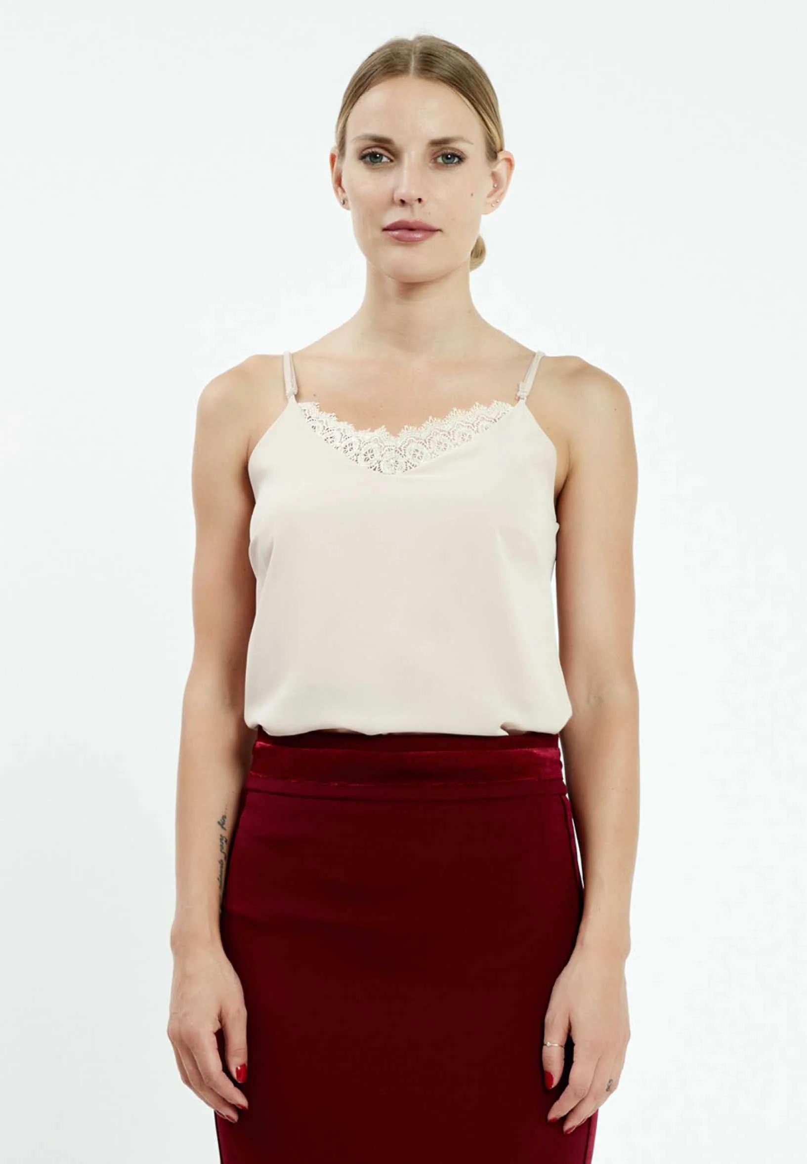 Maxi Solid Color Regular Skirt bov1955