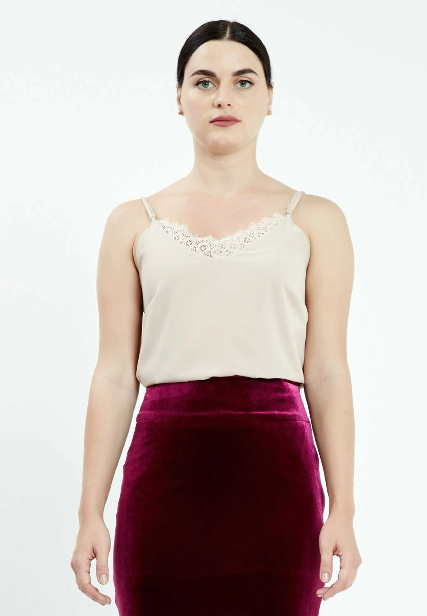 Maxi Solid Color Regular Skirt mis37209 - Image 4