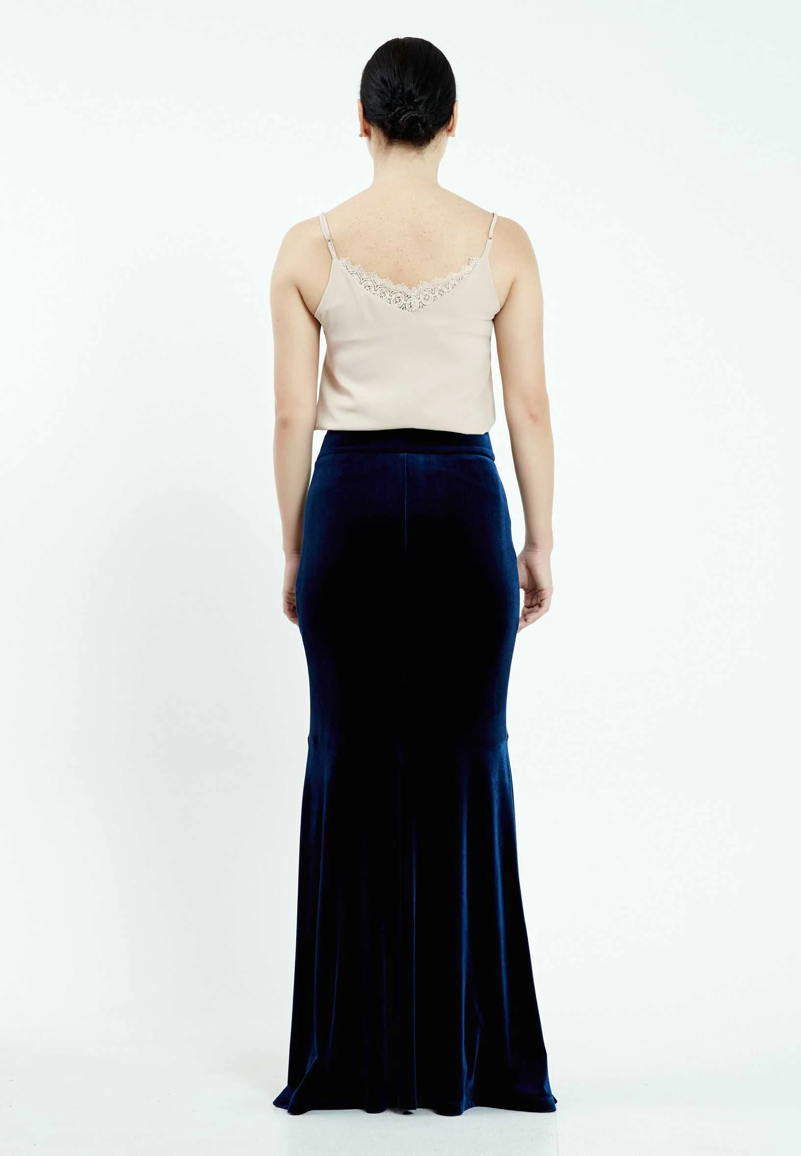 Maxi Solid Color Regular Skirt mis37209 - Image 6