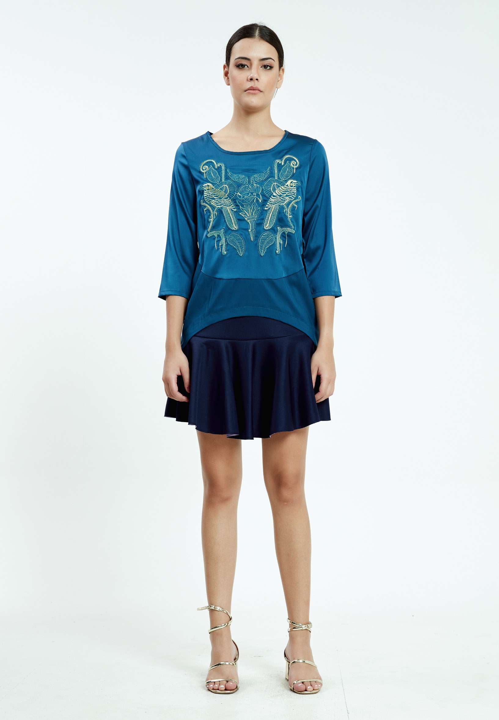 Mid-Length Animal Print Regular Blouse ser21342 - Image 6