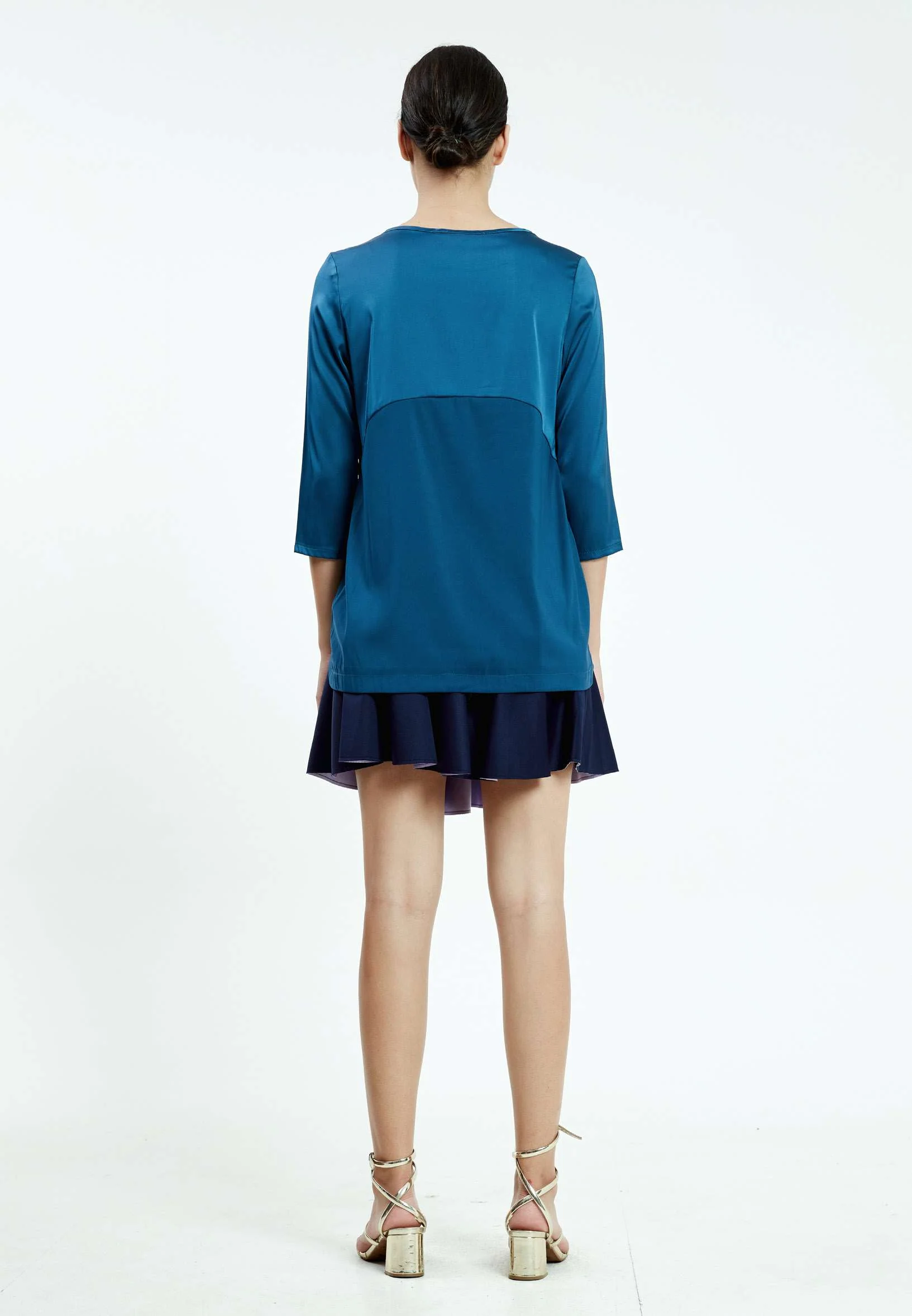 Mid-Length Animal Print Regular Blouse ser21342 - Image 8