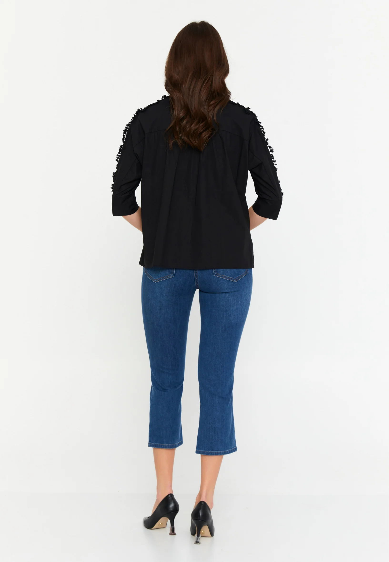 Mid-Length Animal Print Regular Shirt ser26369 - Image 3