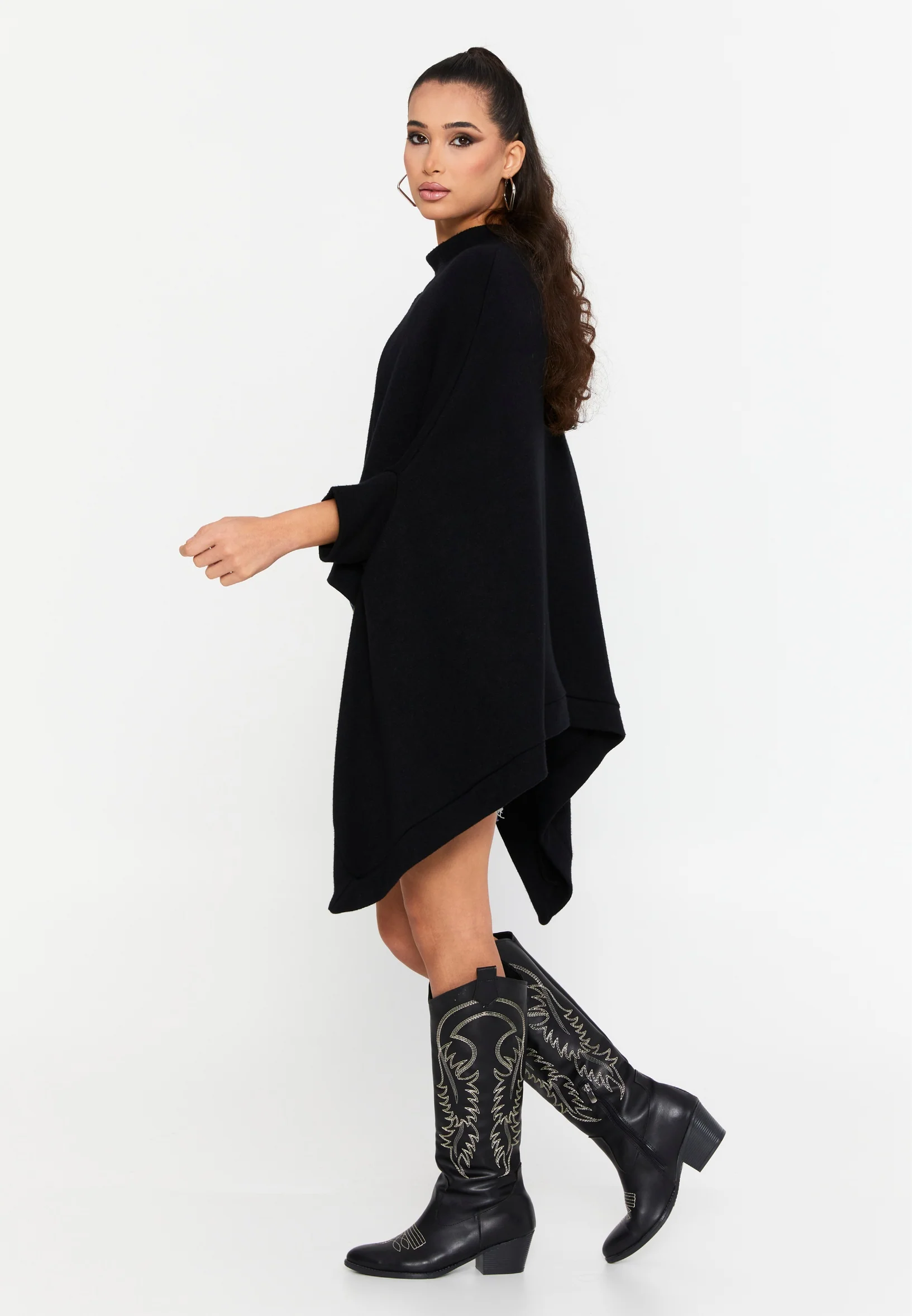 Mid-Length Knitwear Regular Cardigan esldm12987 - Image 4