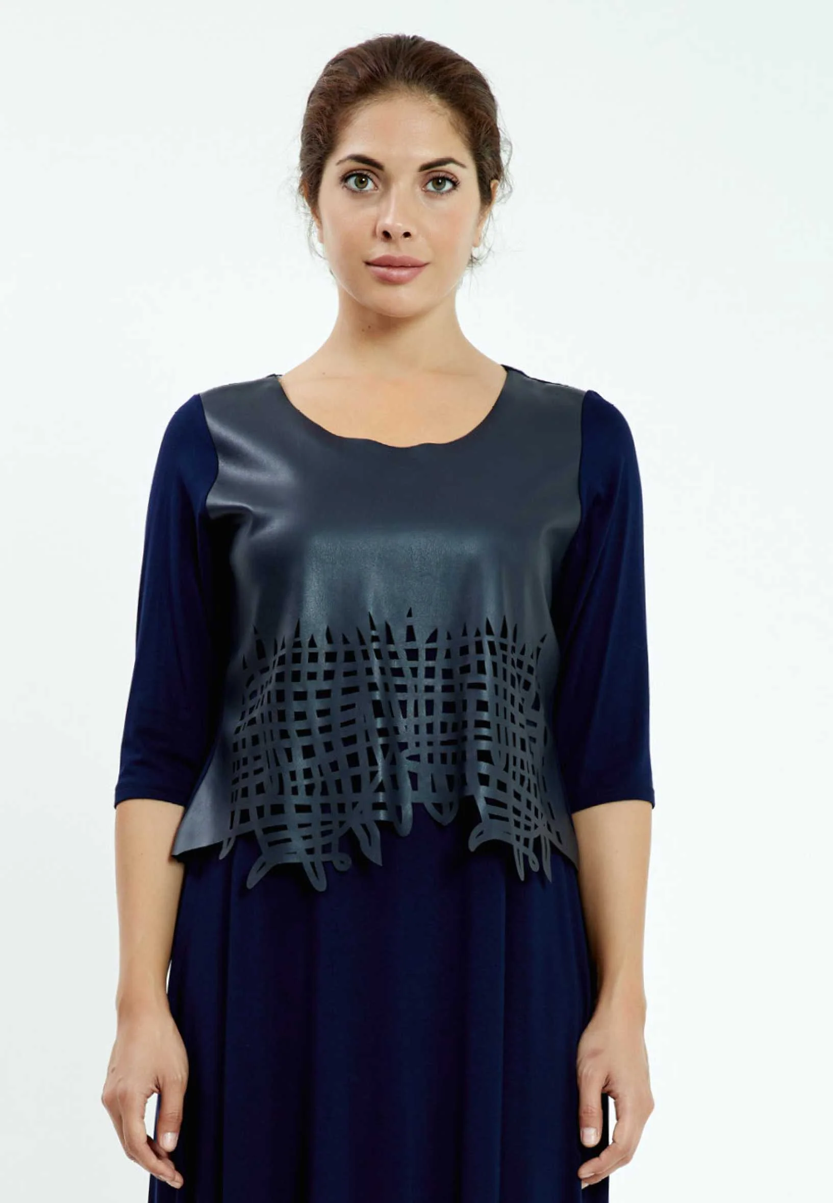 Mid-Length Maxi Column Plus Size Casual Dress ayb18k7910 - Image 8